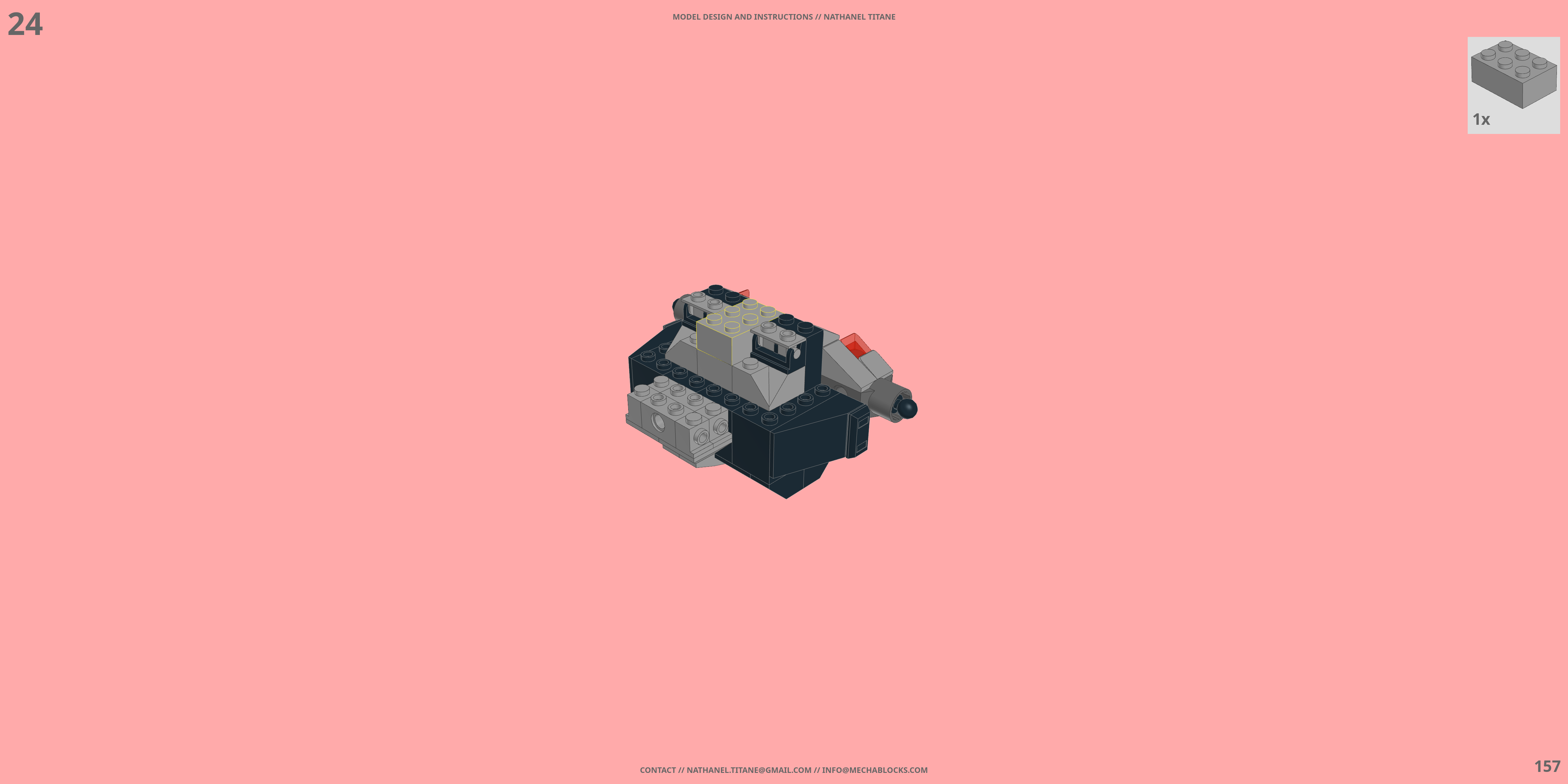 CR-C840-UL LIGHTWEIGHT LEGO® MOC - Instruction Sample - Page 5