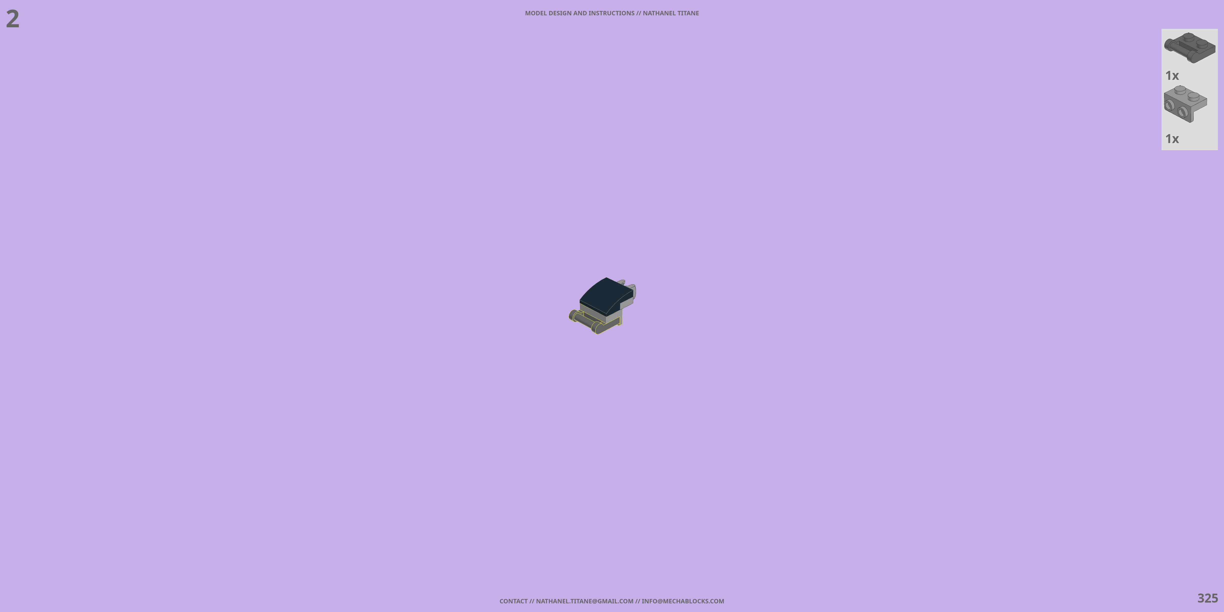 CR-C840-UL LIGHTWEIGHT LEGO® MOC - Instruction Sample - Page 6