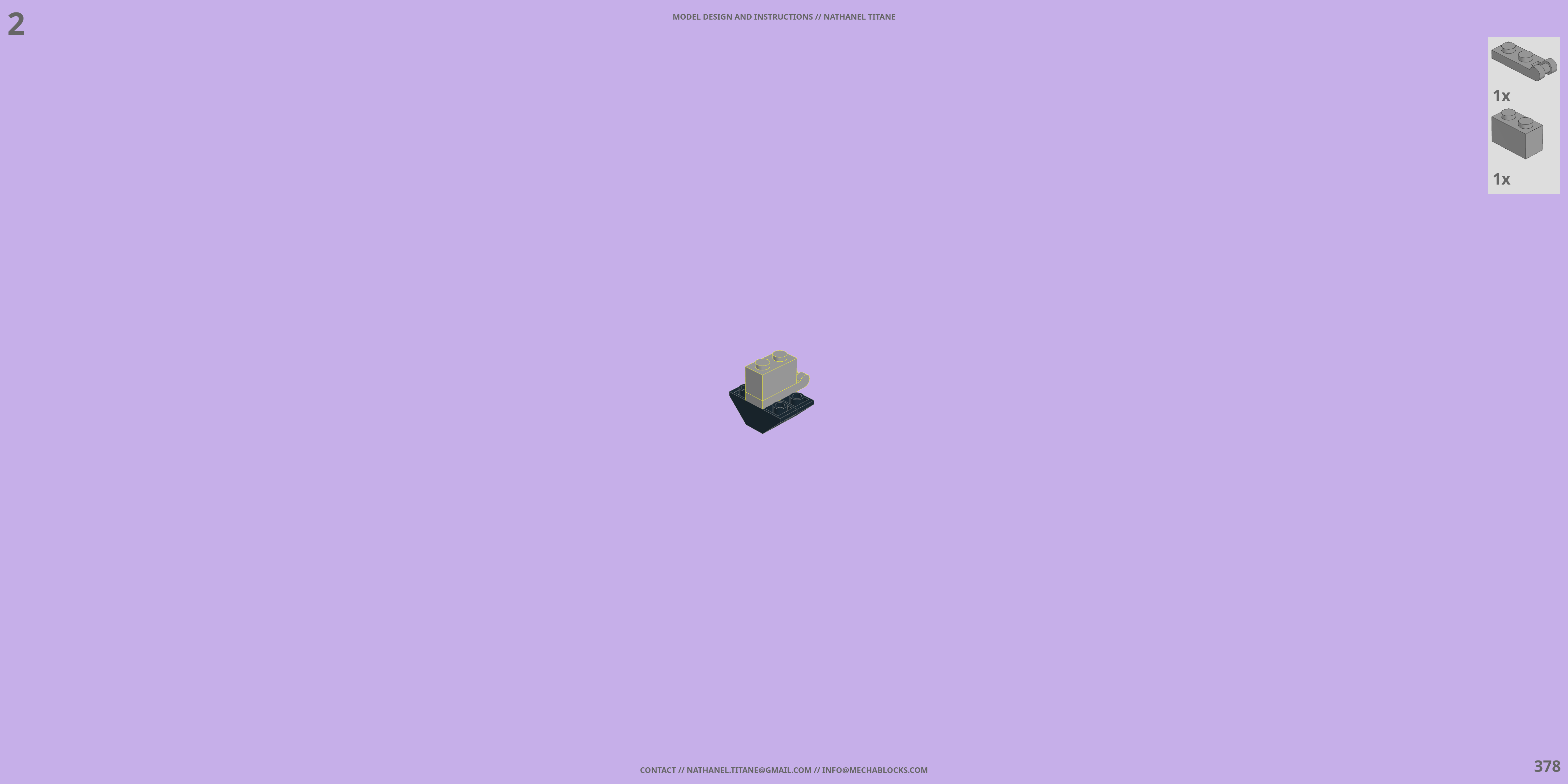 CR-C90U3 CASCADE RANGE LEGO® MOC - Instruction Sample - Page 6