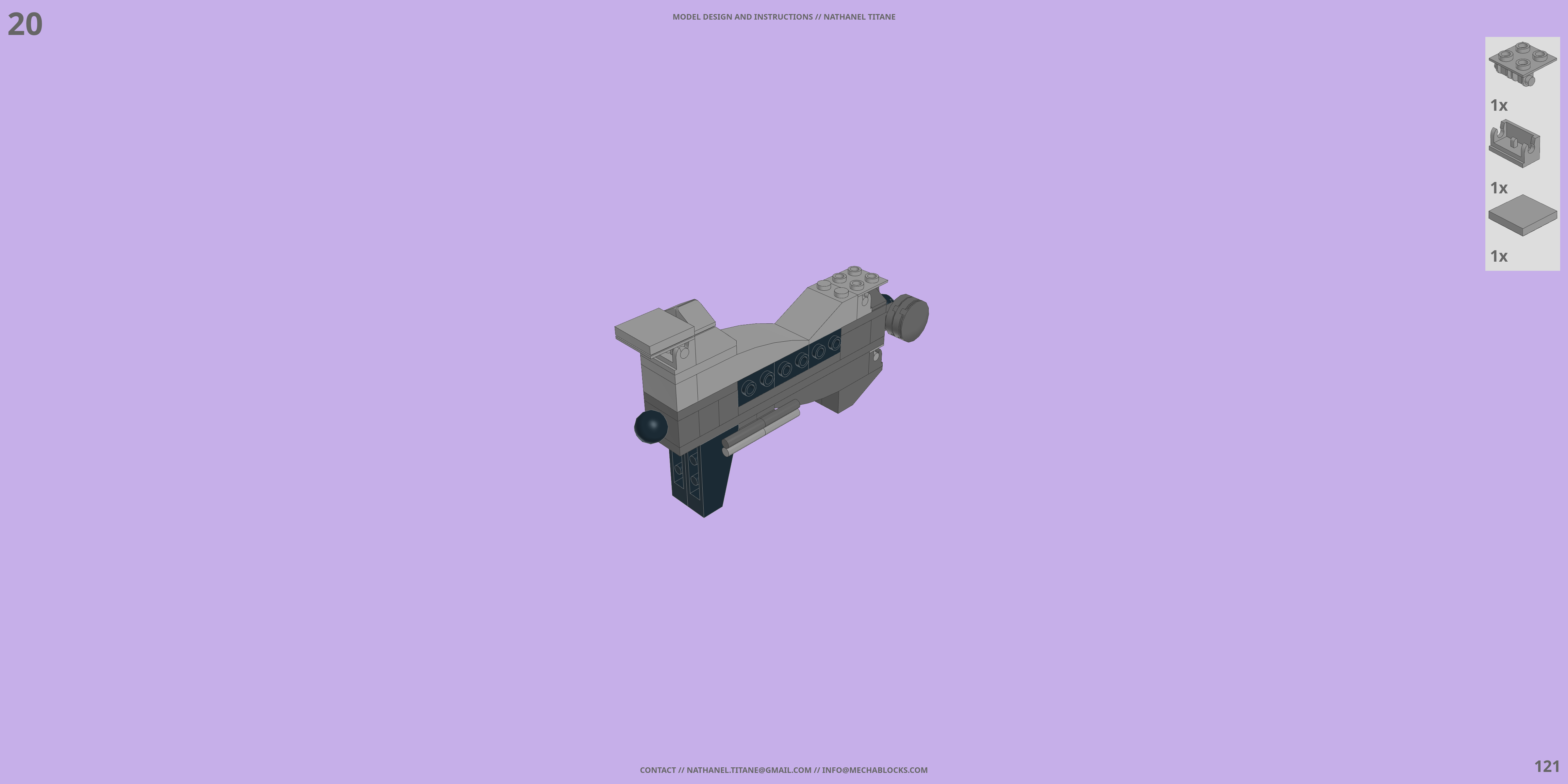 CR-C98E2 NINEBALL LEGO® MOC - Instruction Sample - Page 4