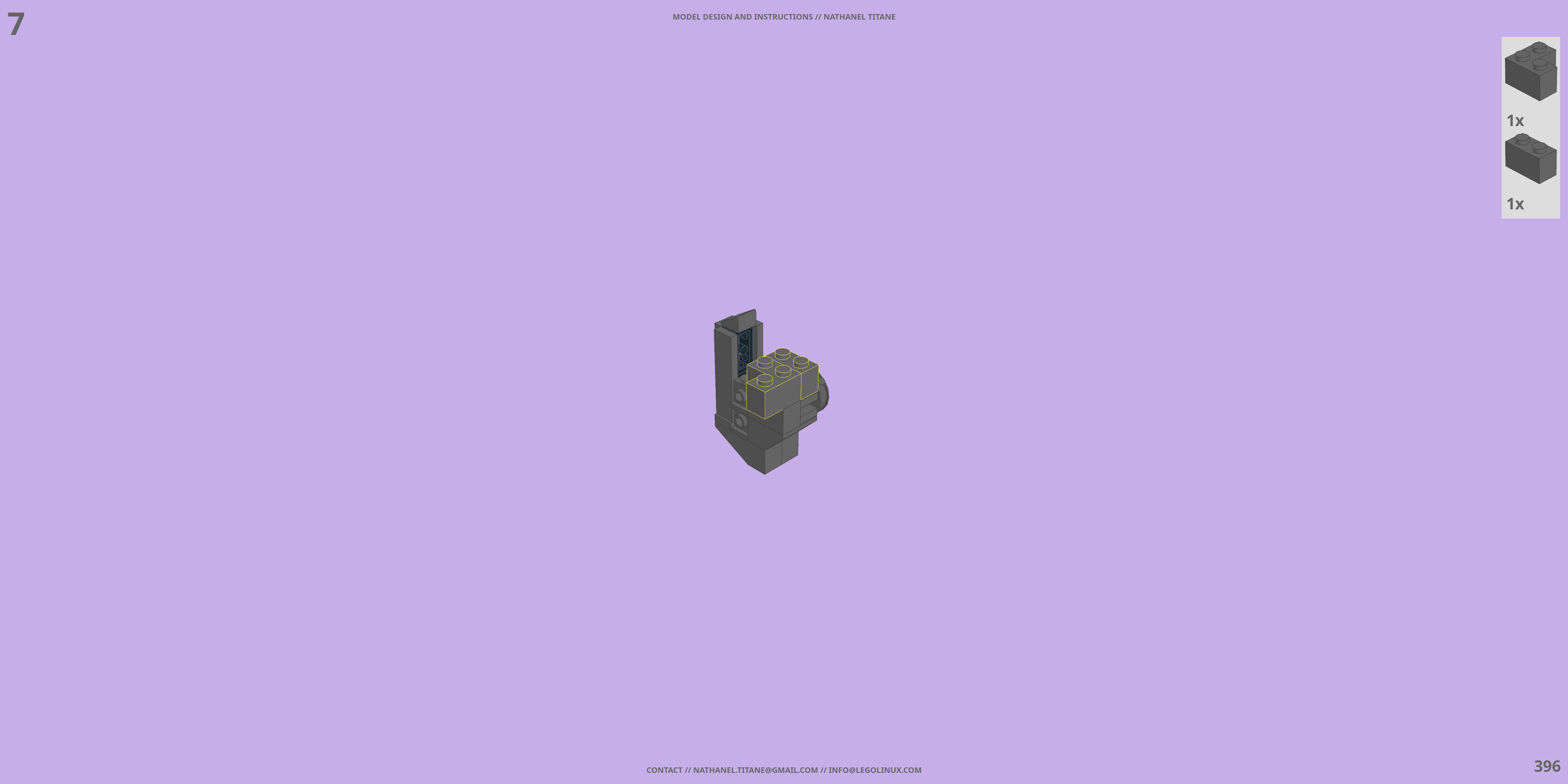 CR-C98E2 NINEBALL LEGO® MOC - Instruction Sample - Page 6