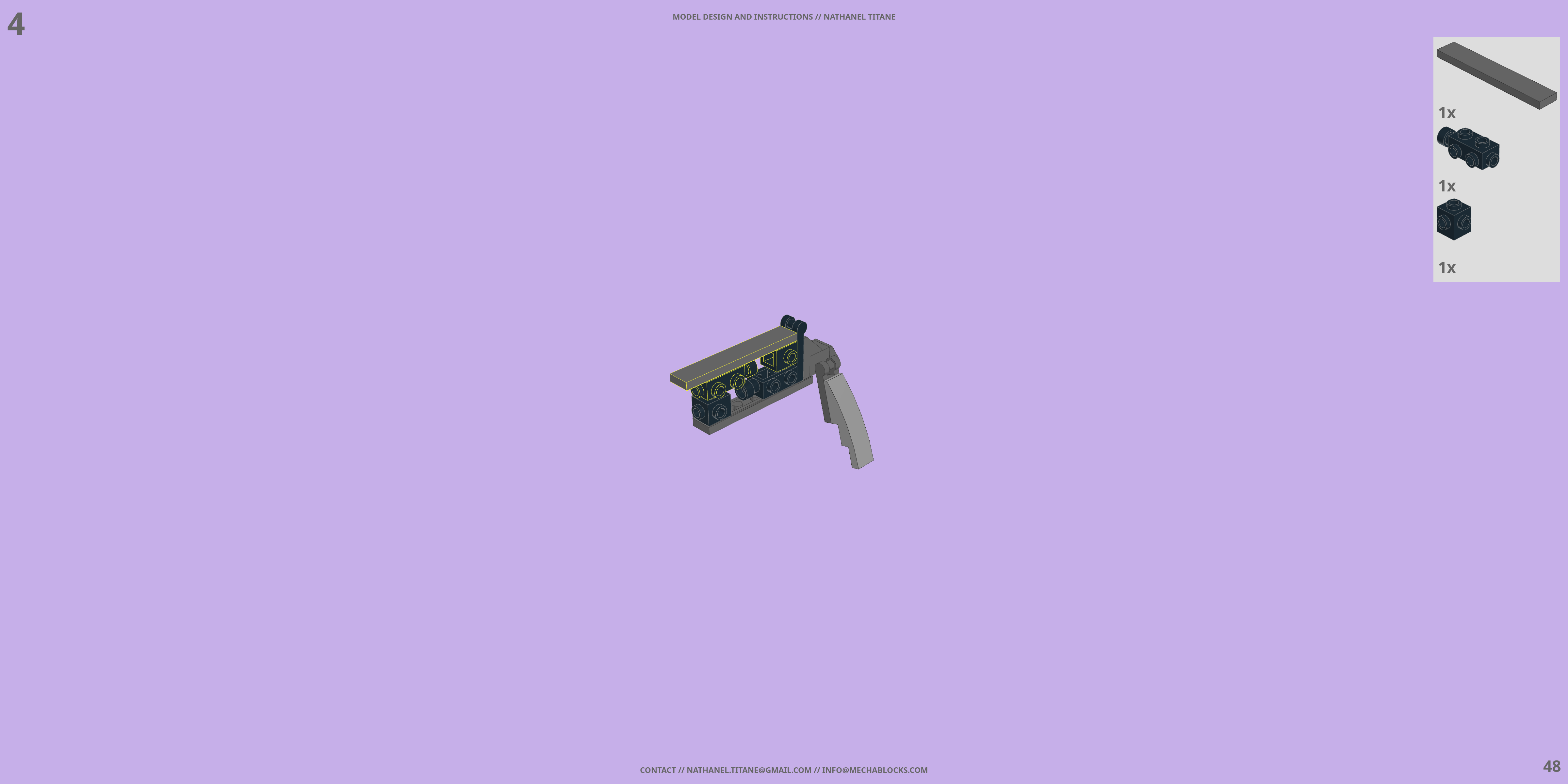 TETSUHIME LEGO® MOC - Instruction Sample - Page 3