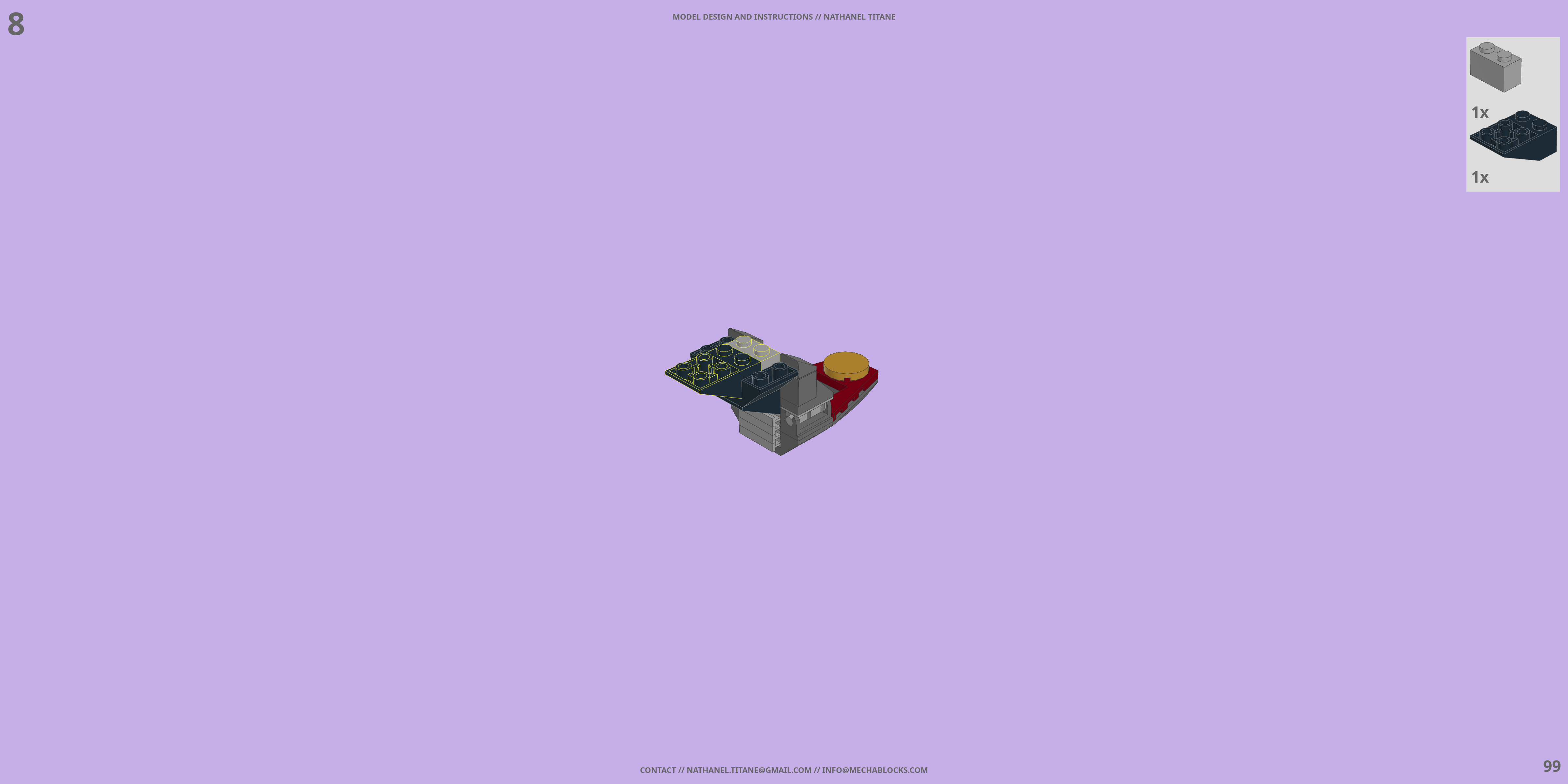 TETSUHIME LEGO® MOC - Instruction Sample - Page 5