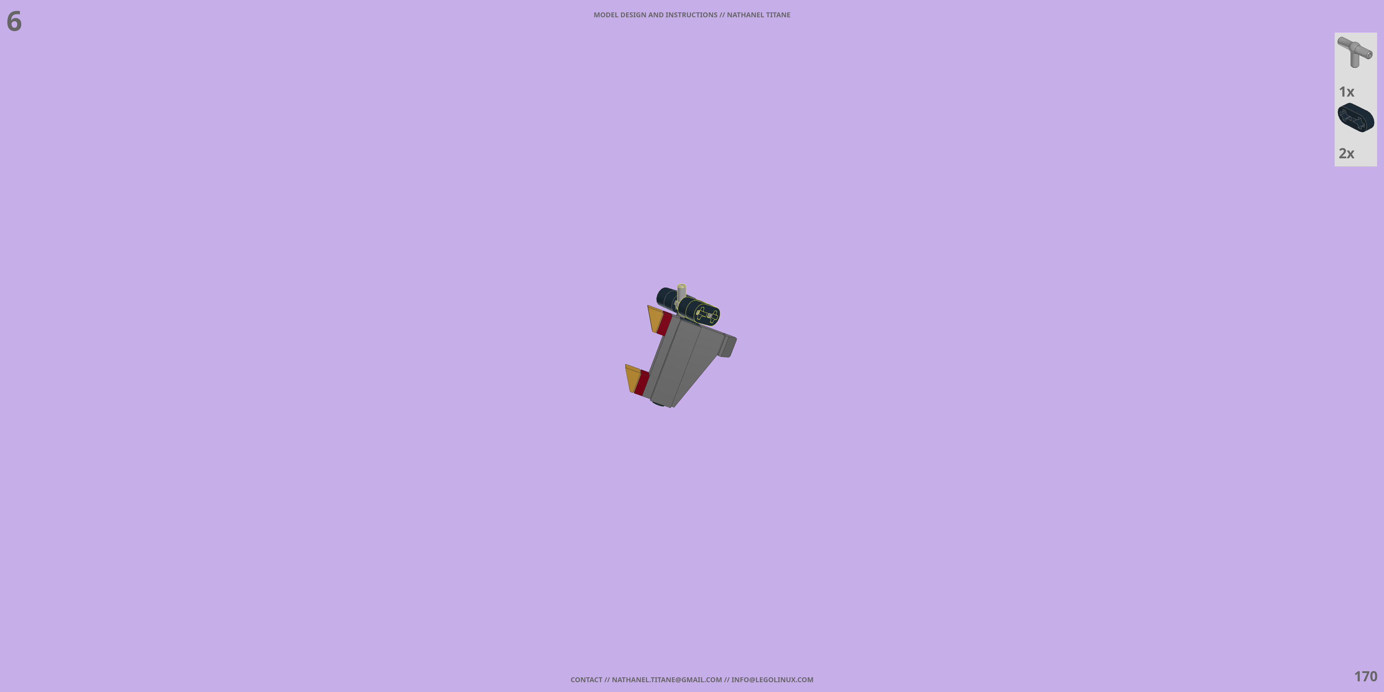 TETSUHIME LEGO® MOC - Instruction Sample - Page 6