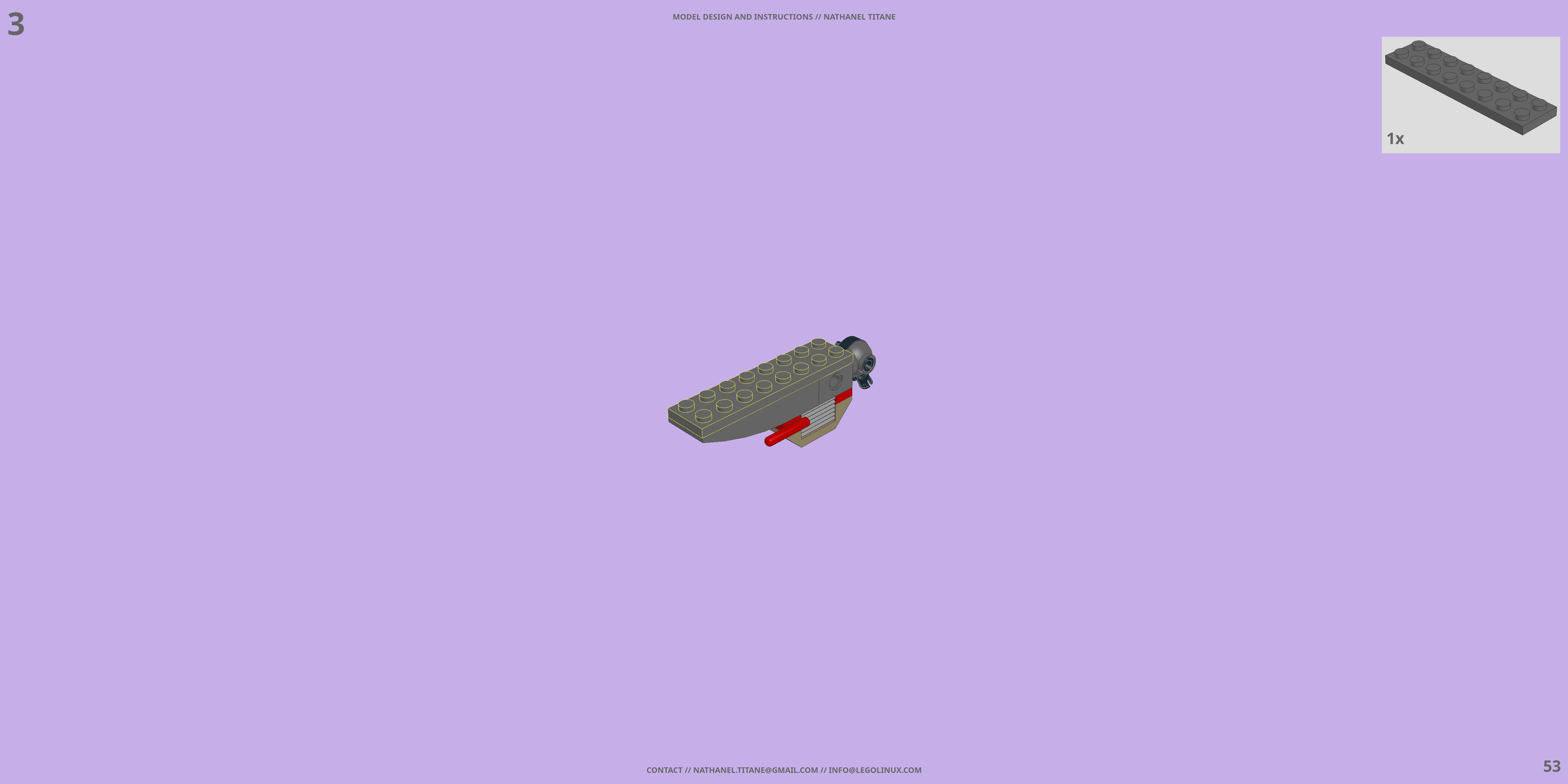 BP-02D CICADA LEGO® MOC - Instruction Sample - Page 4
