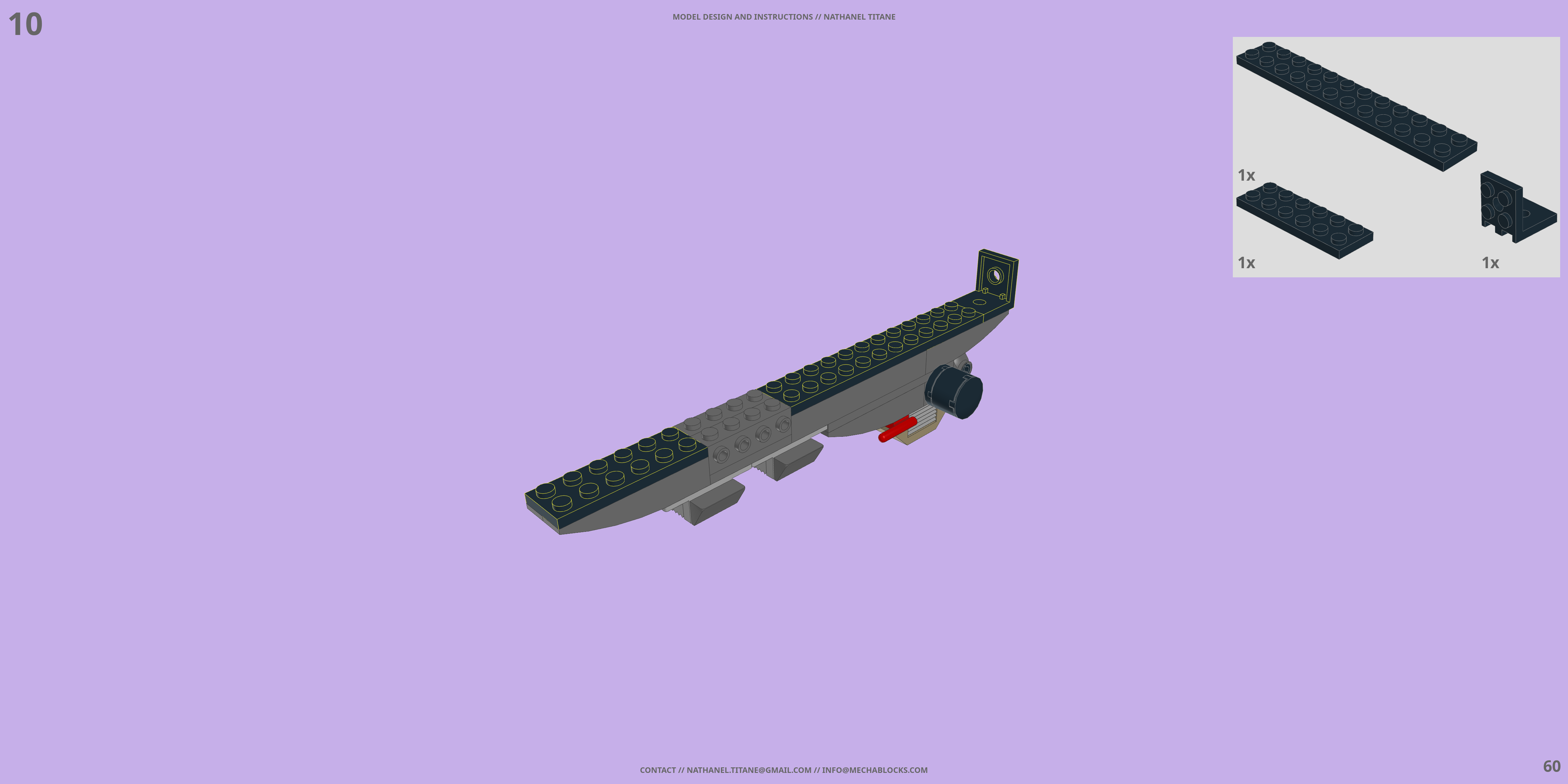 BP-02D CICADA LEGO® MOC - Instruction Sample - Page 4