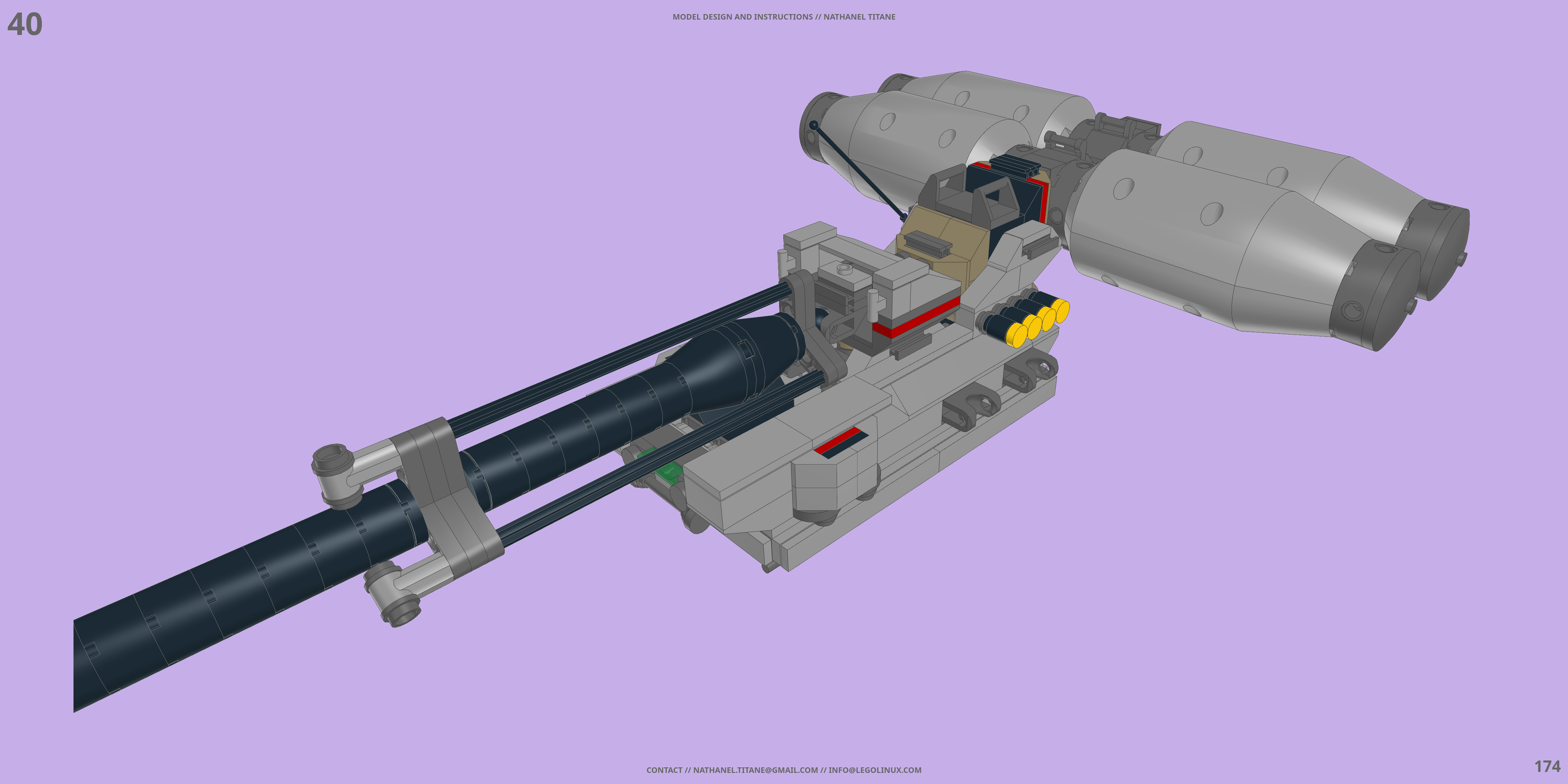 BP-02D CICADA LEGO® MOC - Instruction Sample - Page 6