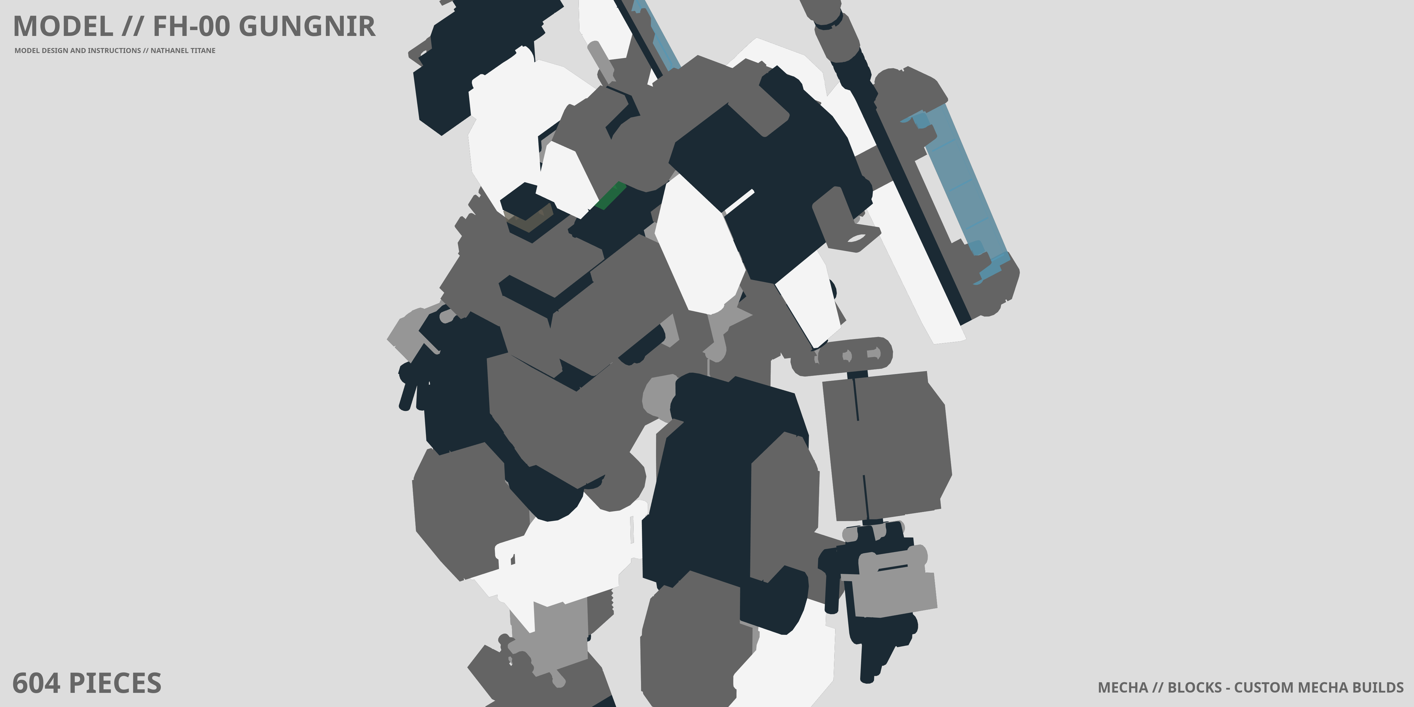 FH-00 GUNGNIR LEGO® MOC - Instruction Sample - Page 1