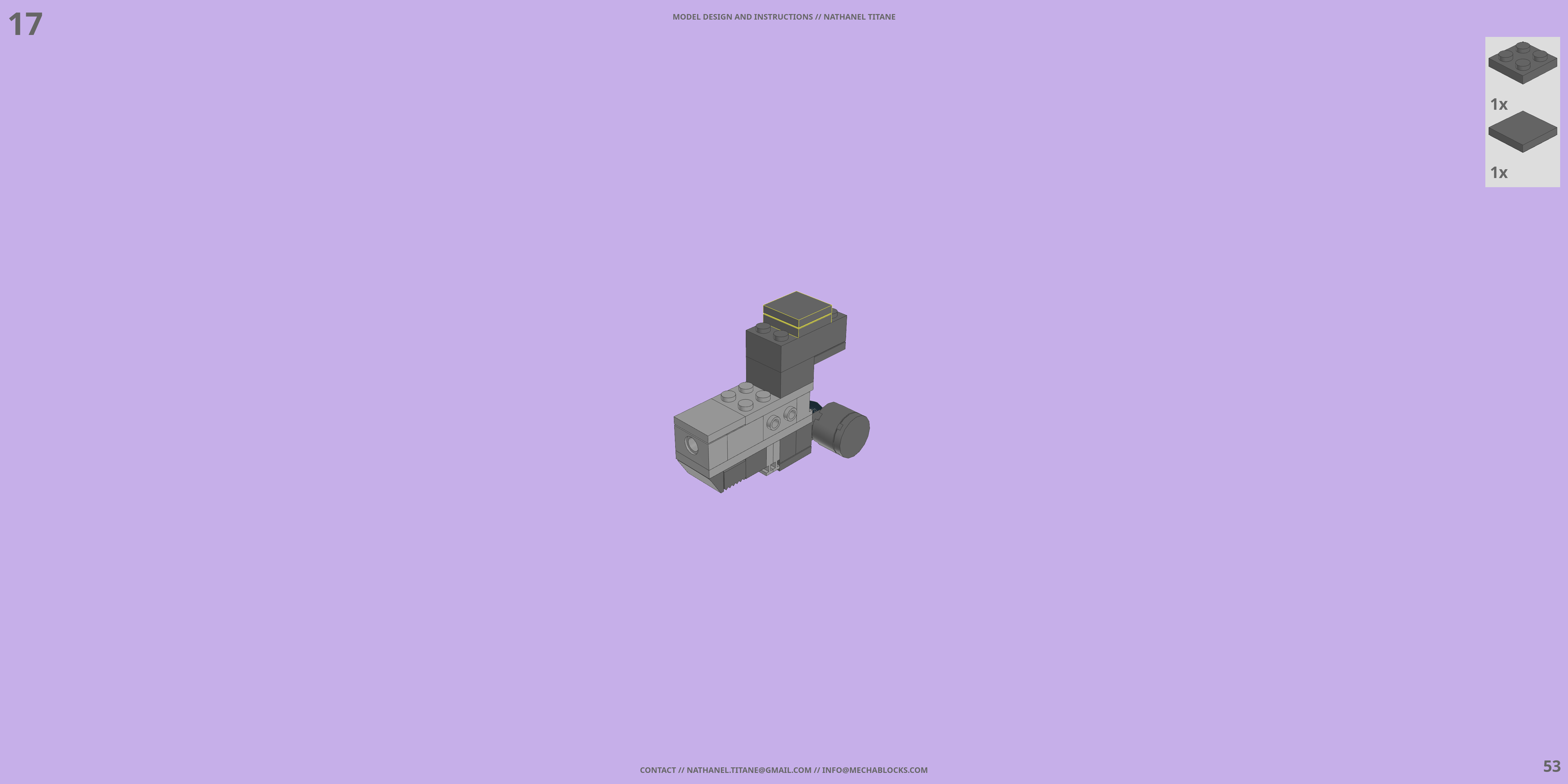 FH-00 GUNGNIR LEGO® MOC - Instruction Sample - Page 2