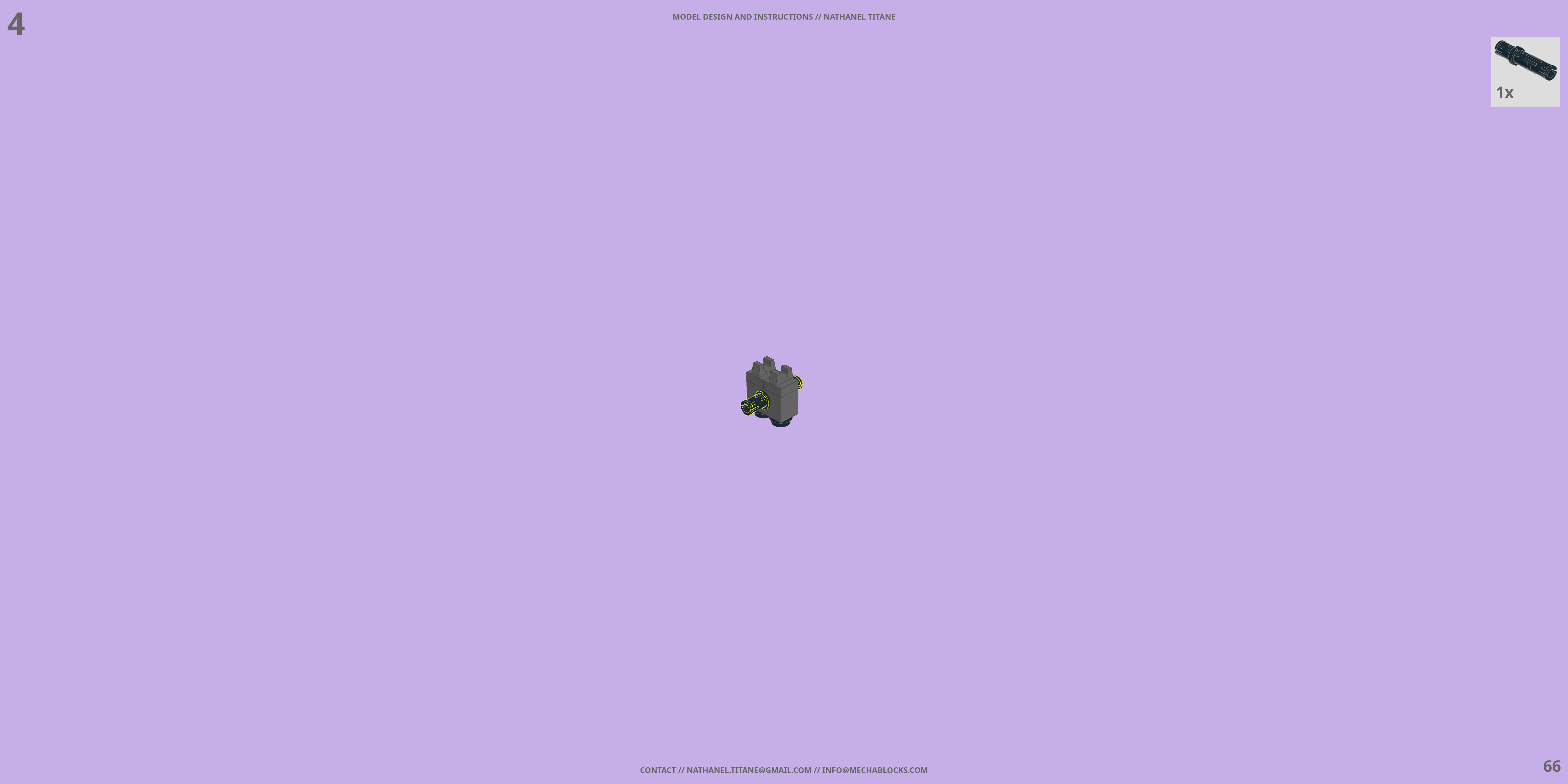 FH-00 GUNGNIR LEGO® MOC - Instruction Sample - Page 3