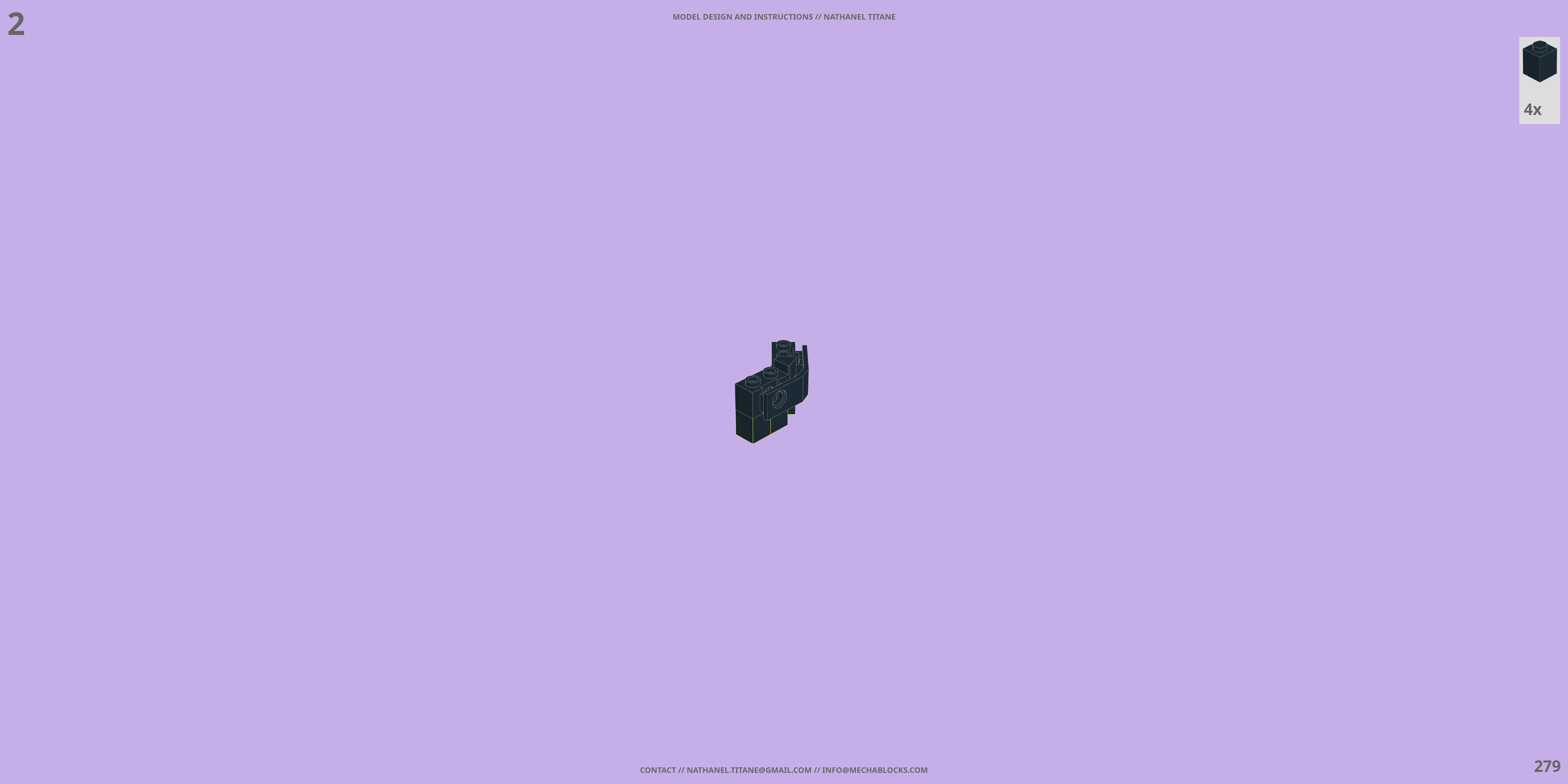 FH-00 GUNGNIR LEGO® MOC - Instruction Sample - Page 6