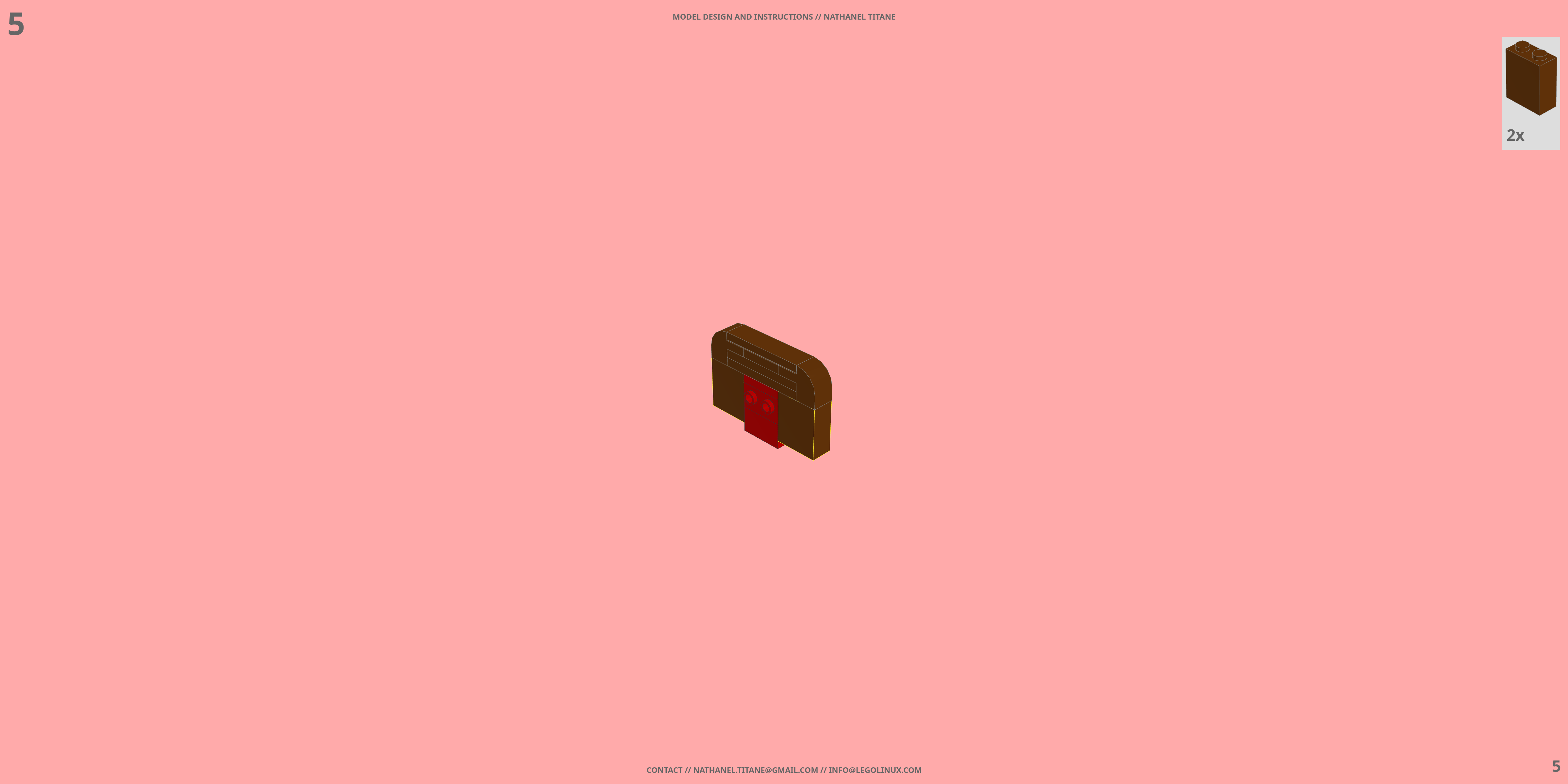 DOMO LEGO® MOC - Instruction Sample - Page 2