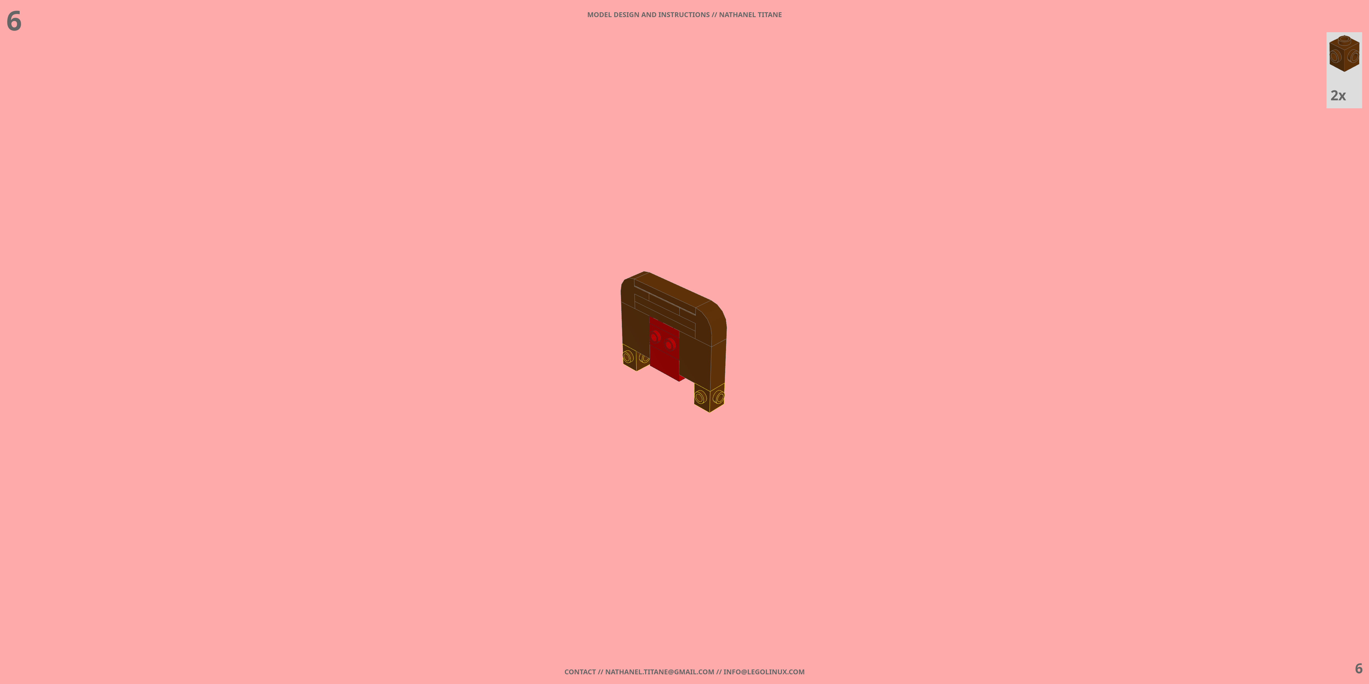 DOMO LEGO® MOC - Instruction Sample - Page 3