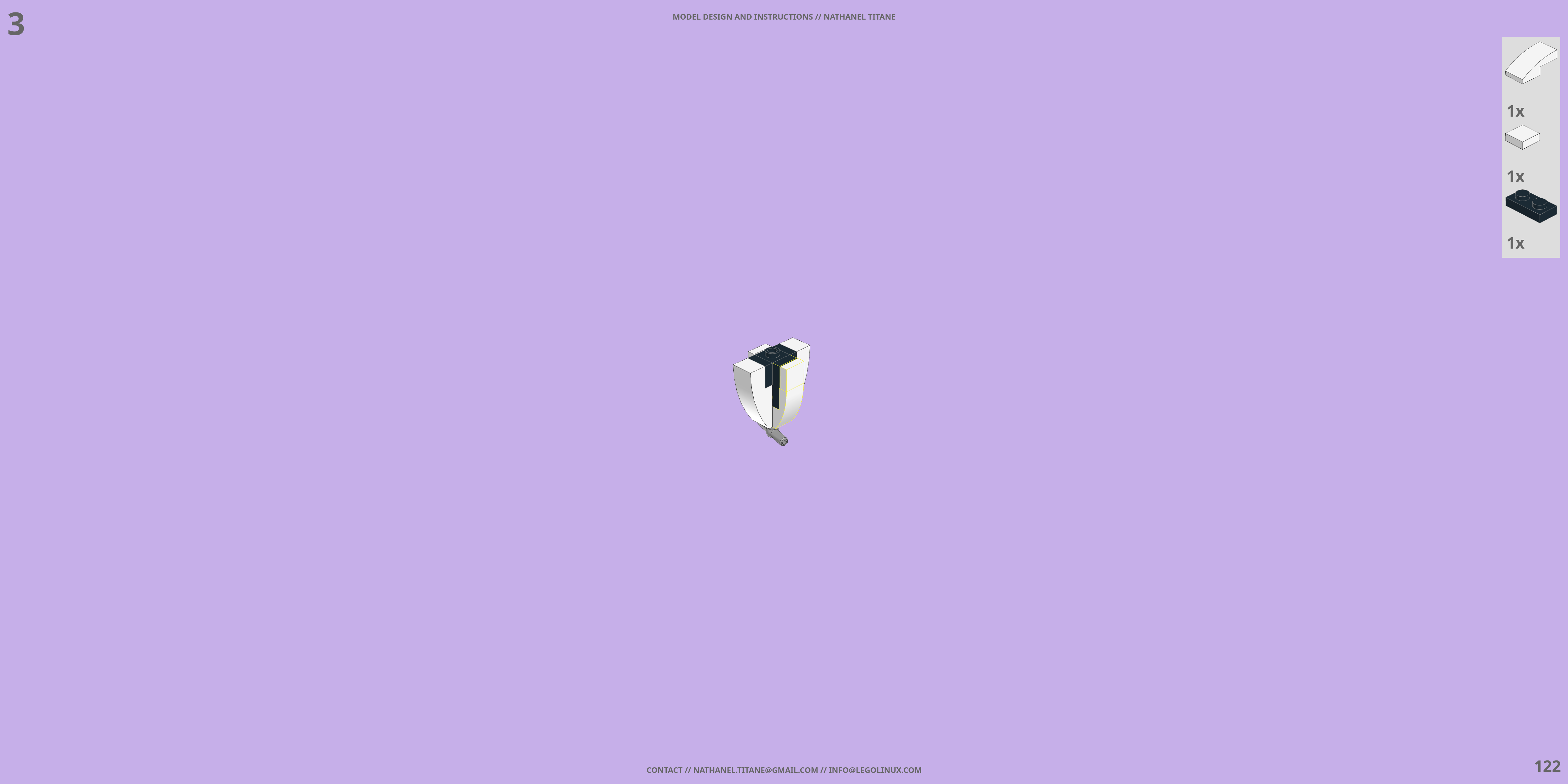 EVA-00 EVANGELION LEGO® MOC - Instruction Sample - Page 6
