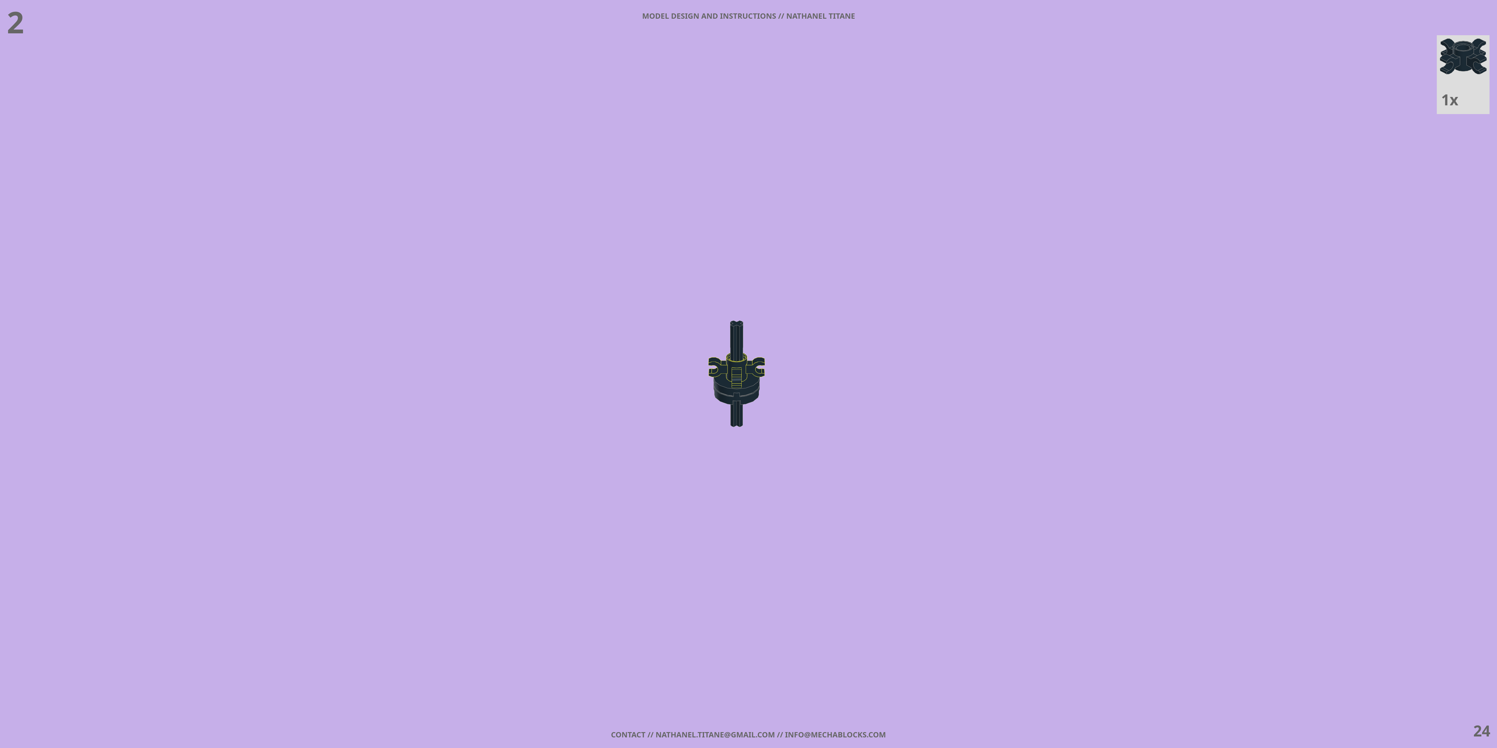 EXO-00 FRAME LEGO® MOC - Instruction Sample - Page 2
