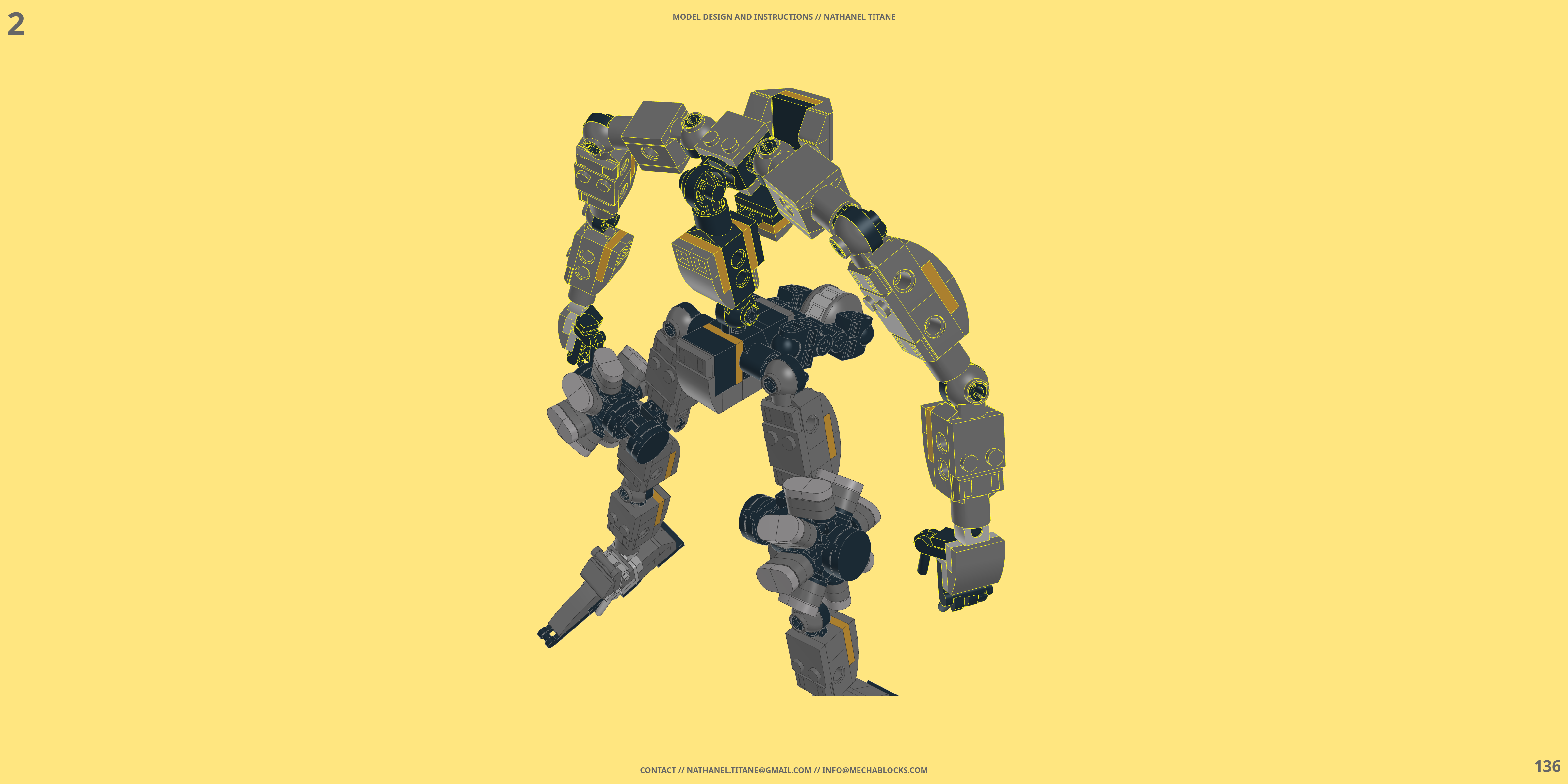 EXO-00 FRAME LEGO® MOC - Instruction Sample - Page 6
