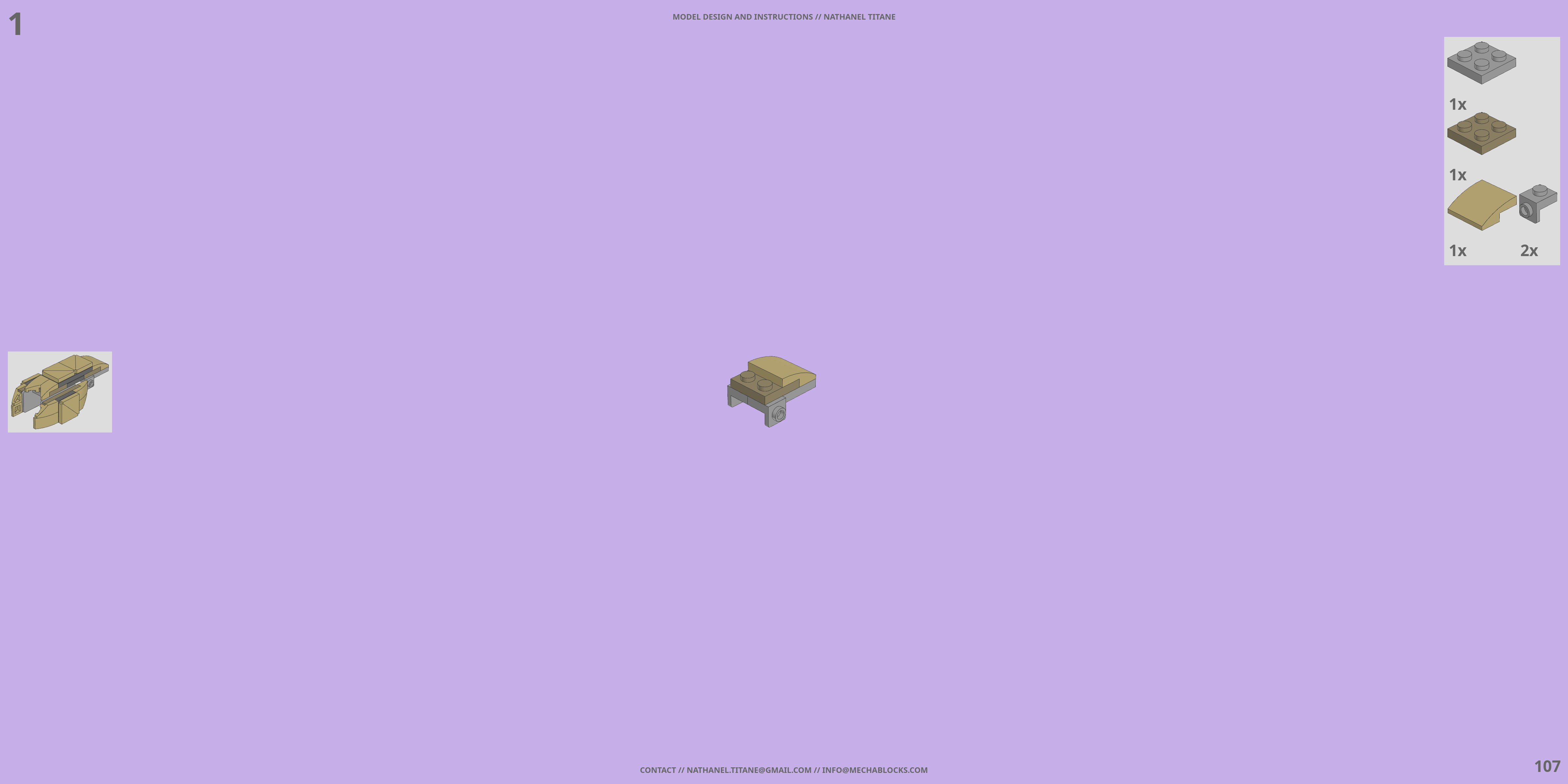 EXO-01 TOAD LEGO® MOC - Instruction Sample - Page 4