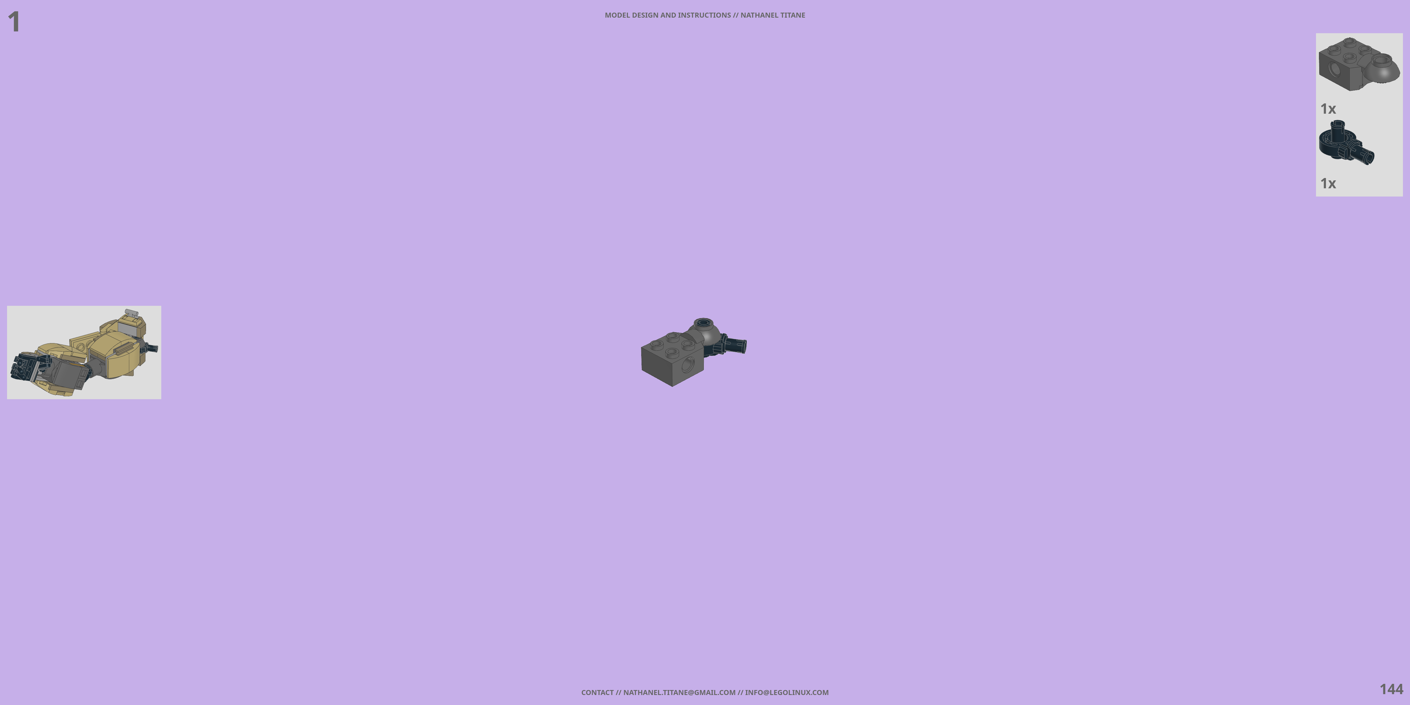 EXO-01 TOAD LEGO® MOC - Instruction Sample - Page 5