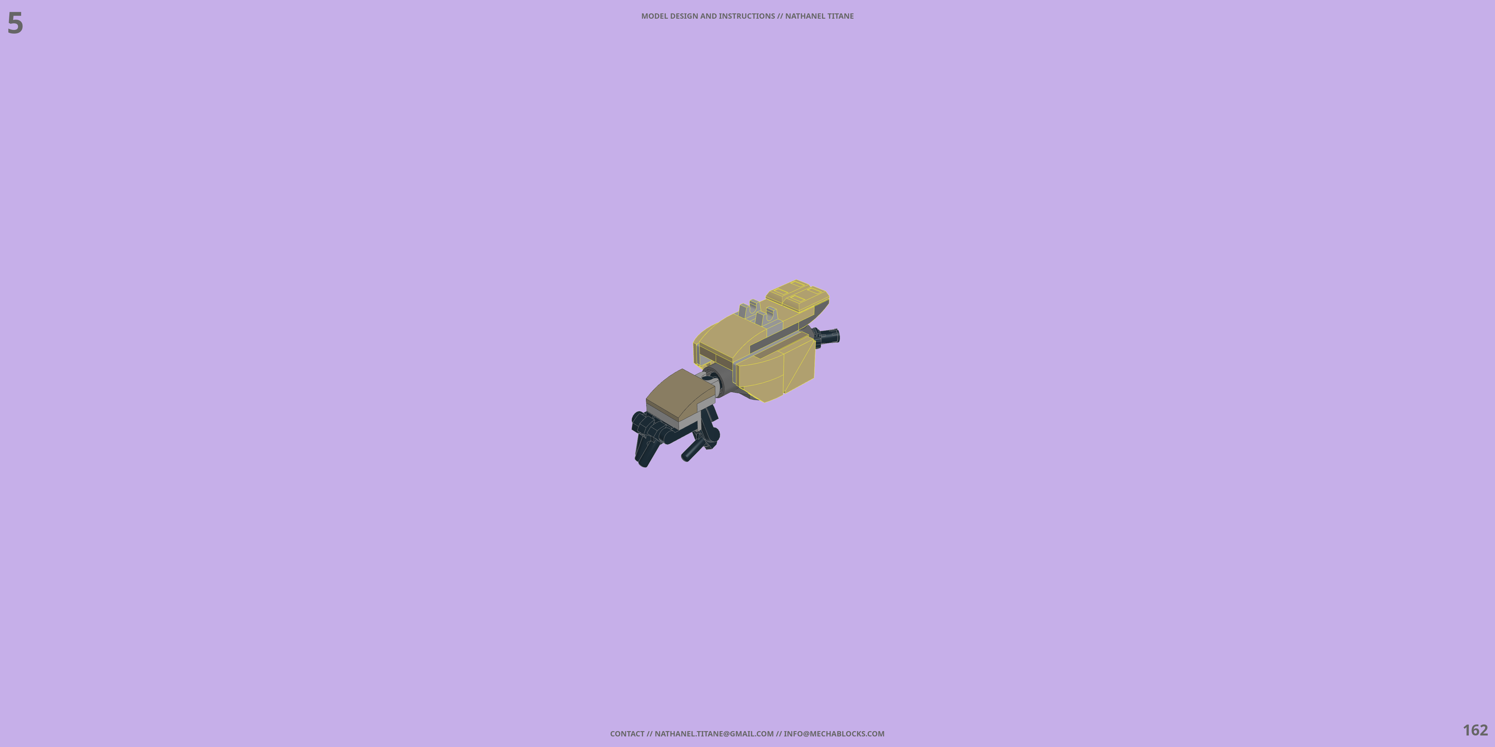 EXO-01 TOAD LEGO® MOC - Instruction Sample - Page 5