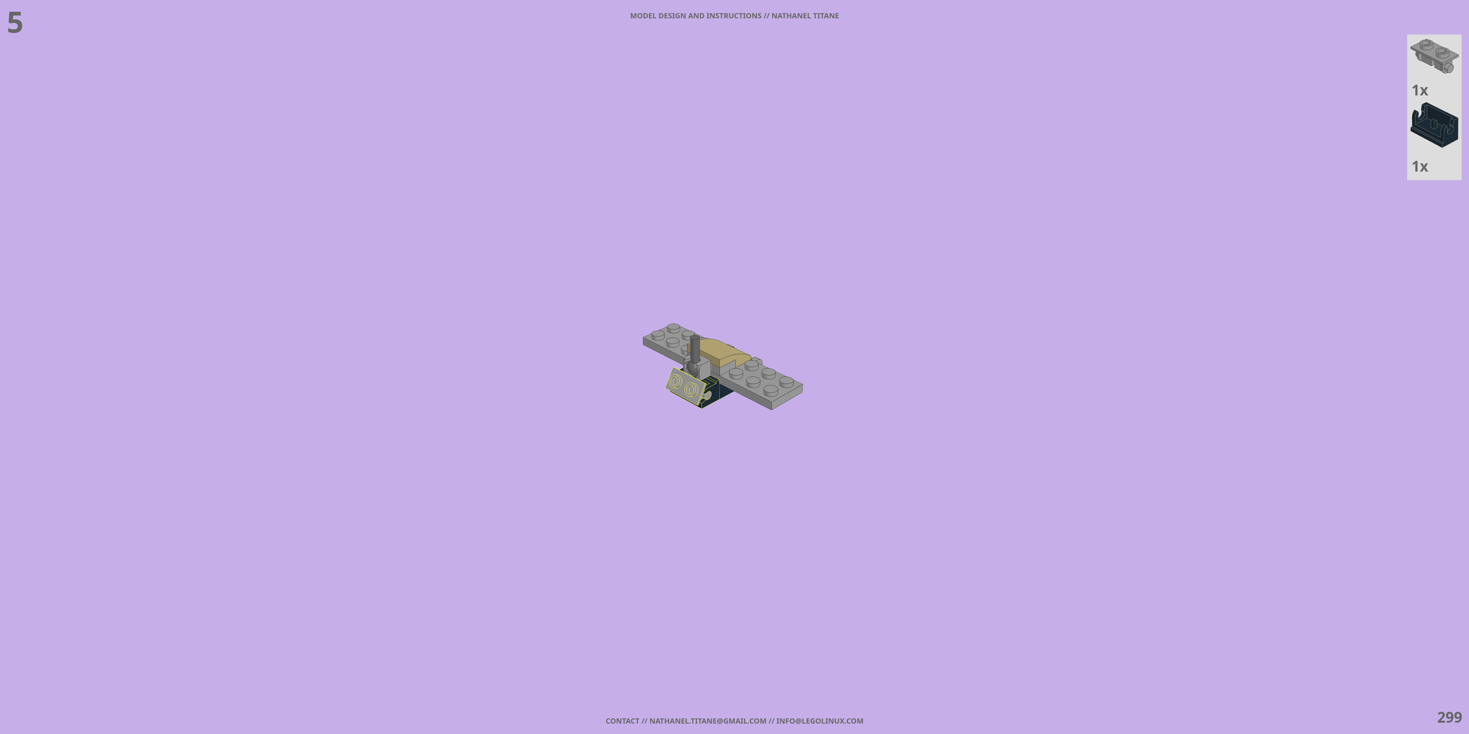 EXO-01 TOAD LEGO® MOC - Instruction Sample - Page 6