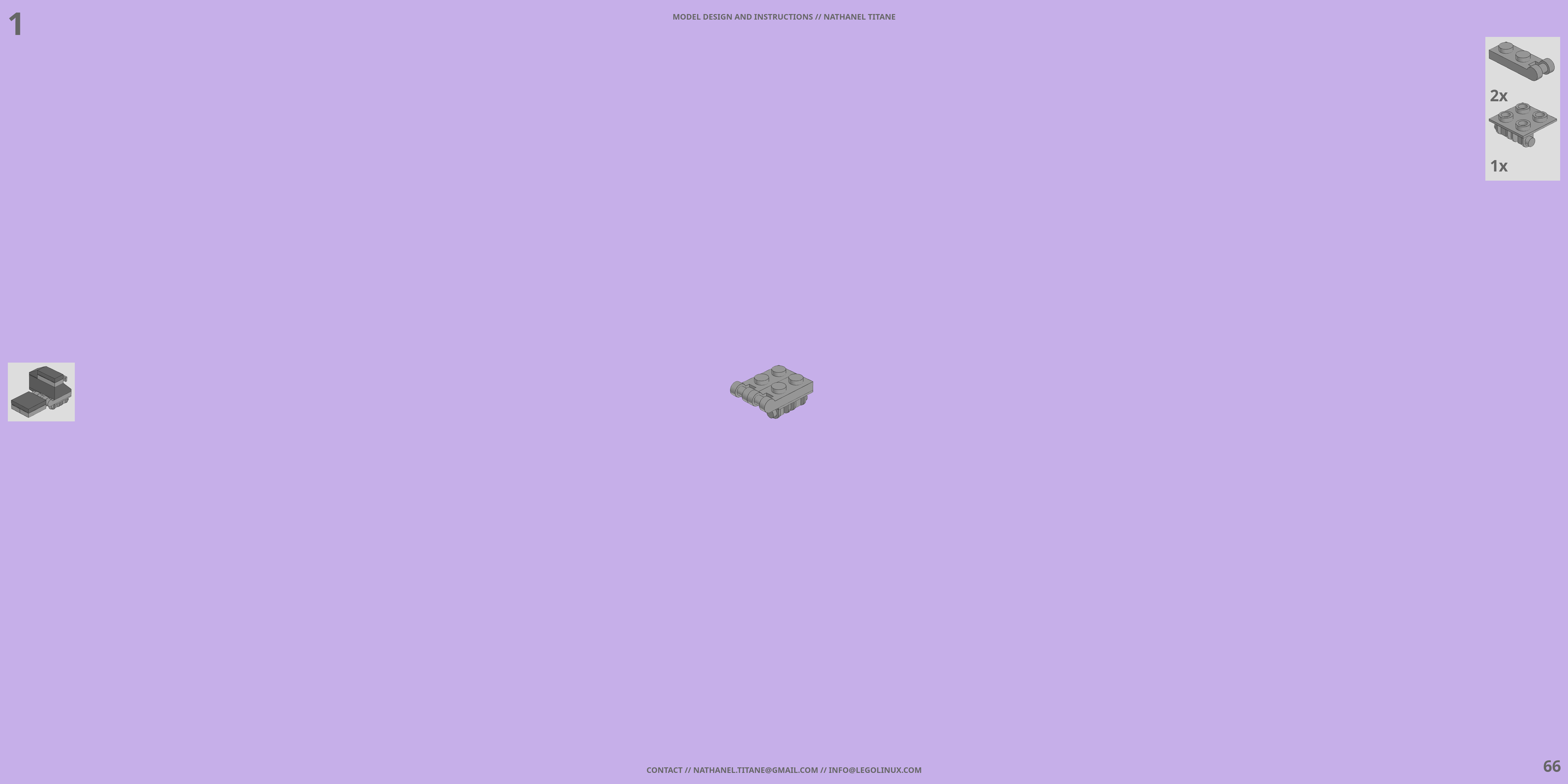 HACS-01G-SCT CHEETAH LEGO® MOC - Instruction Sample - Page 5