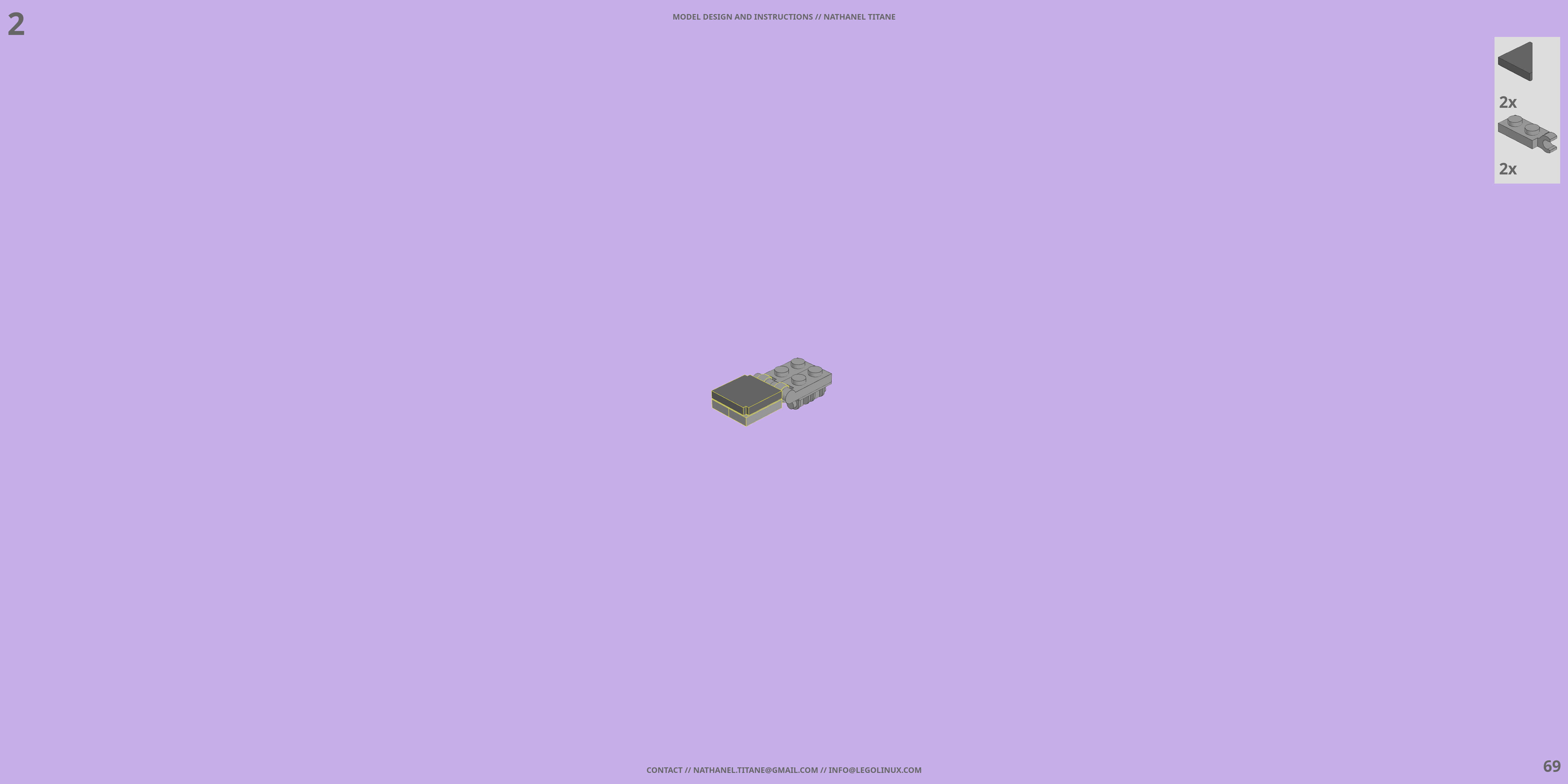 HACS-01LG-SCT CHEETAH MK II LEGO® MOC - Instruction Sample - Page 5