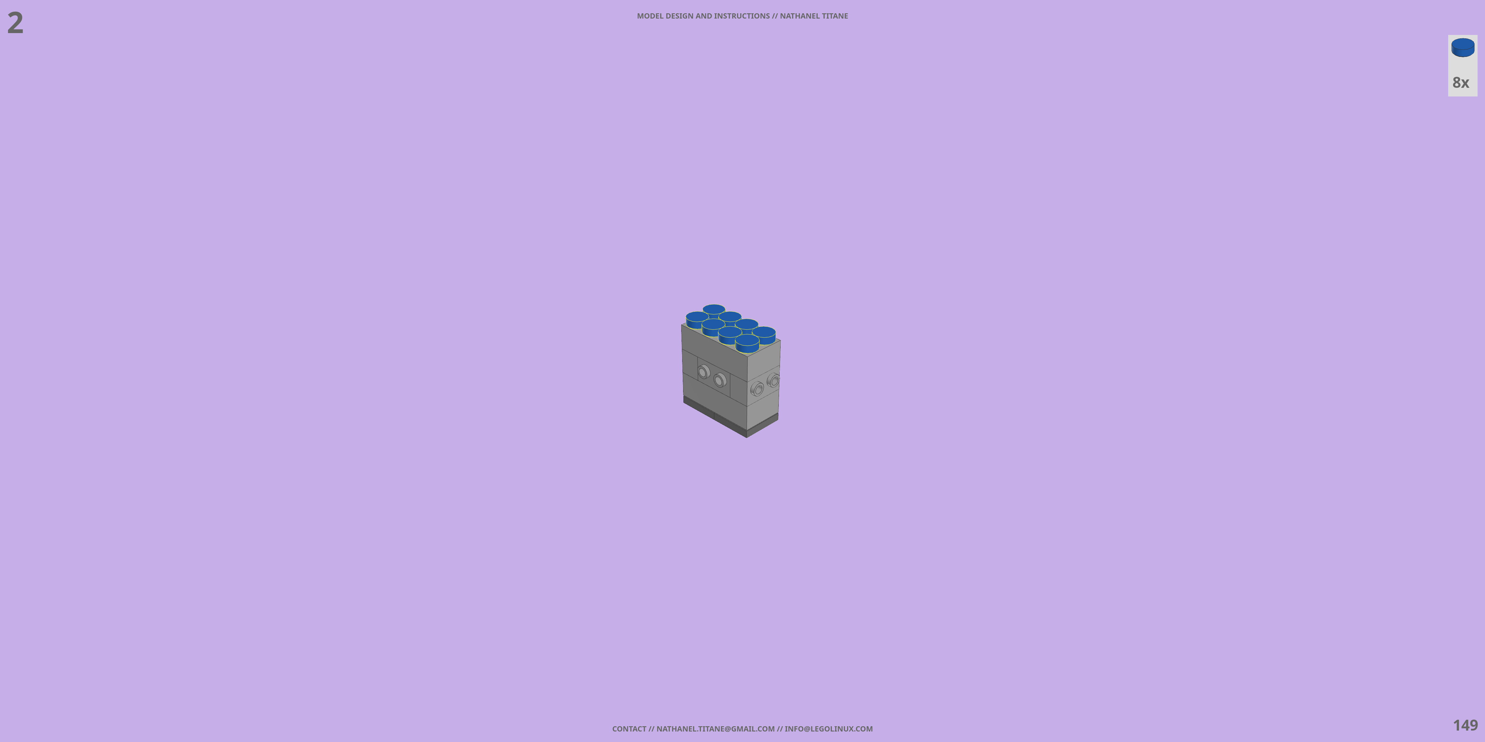 HACS-01LG-SCT CHEETAH MK II LEGO® MOC - Instruction Sample - Page 6