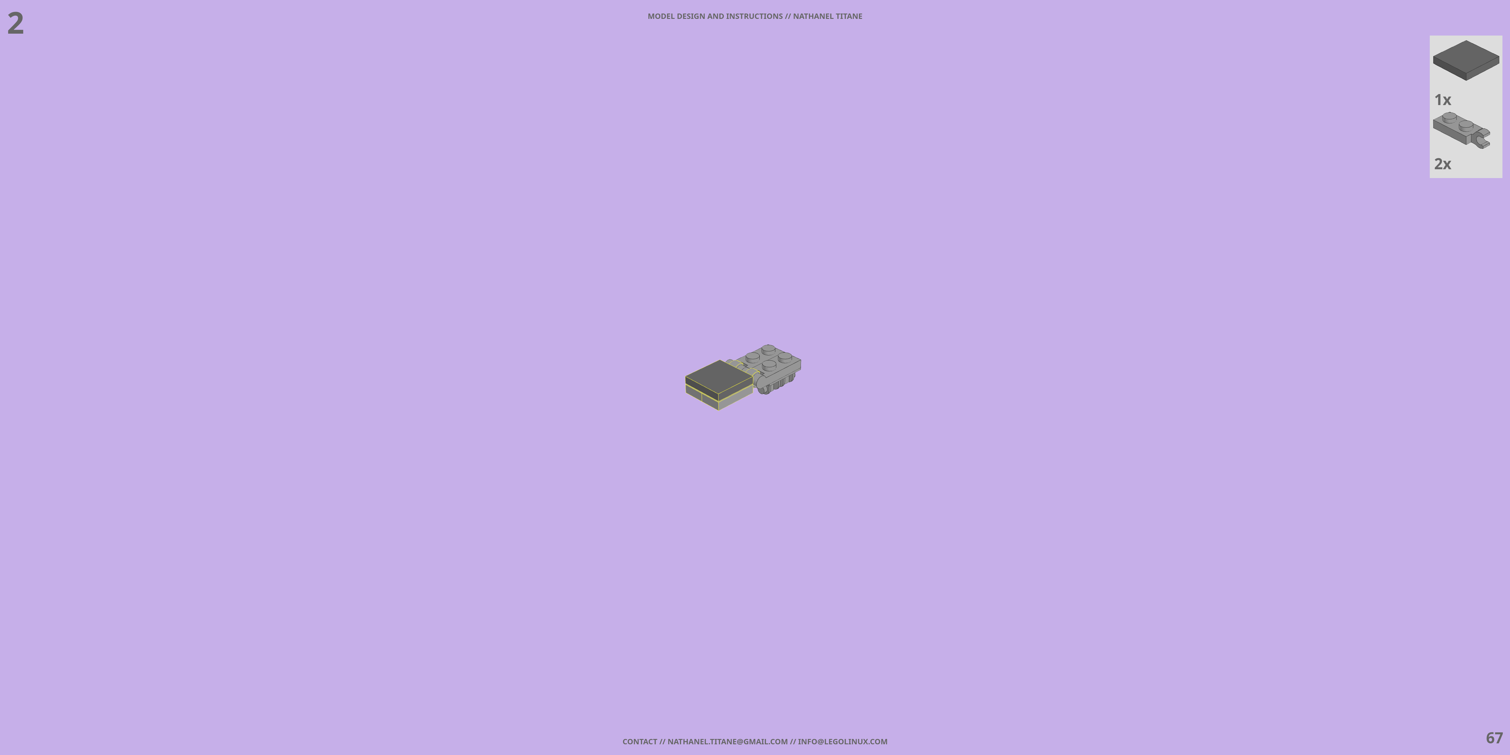 HACS-01MG-MP HUNTER LEGO® MOC - Instruction Sample - Page 5