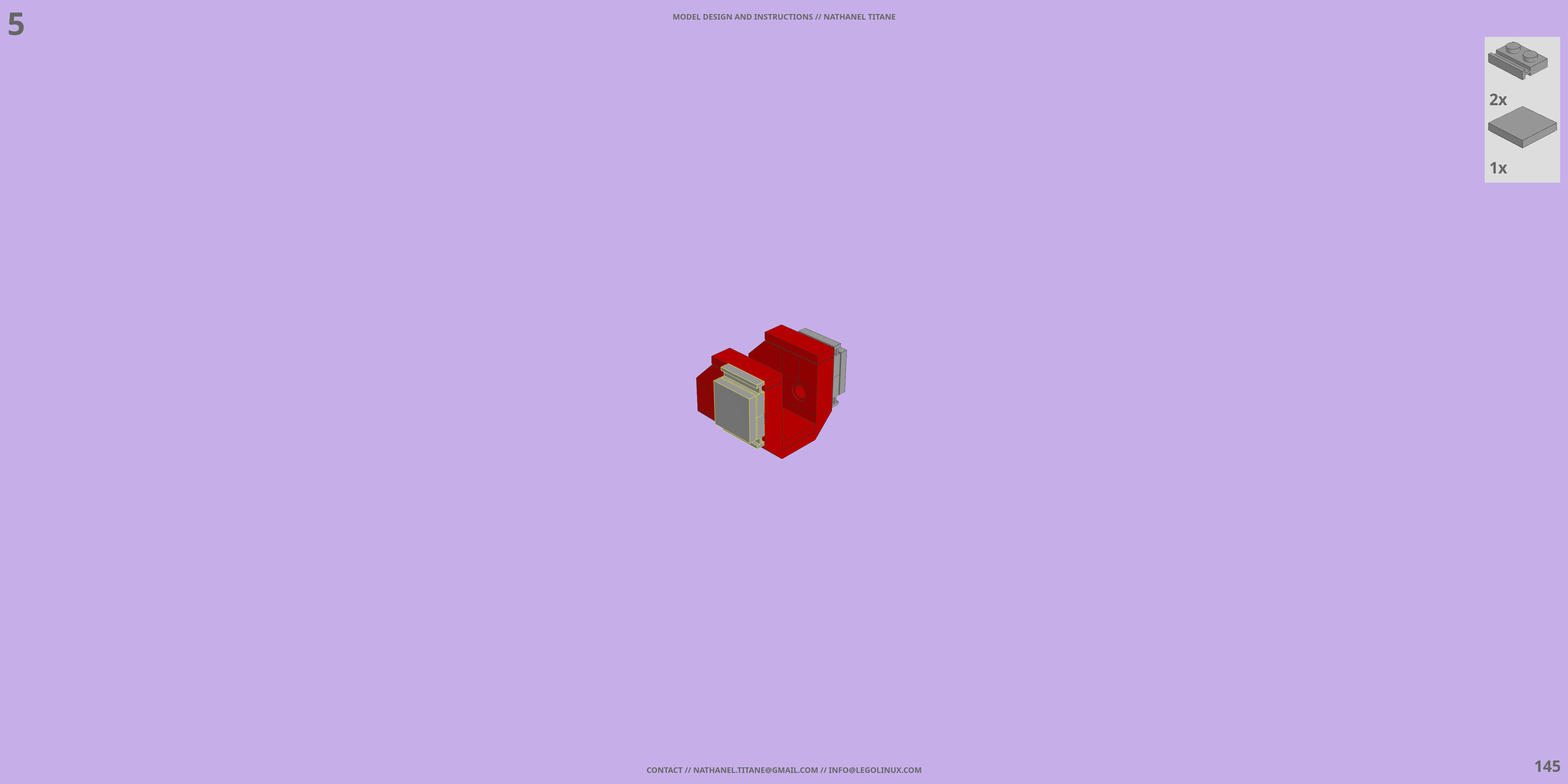 HACS-01MG-MP HUNTER LEGO® MOC - Instruction Sample - Page 6