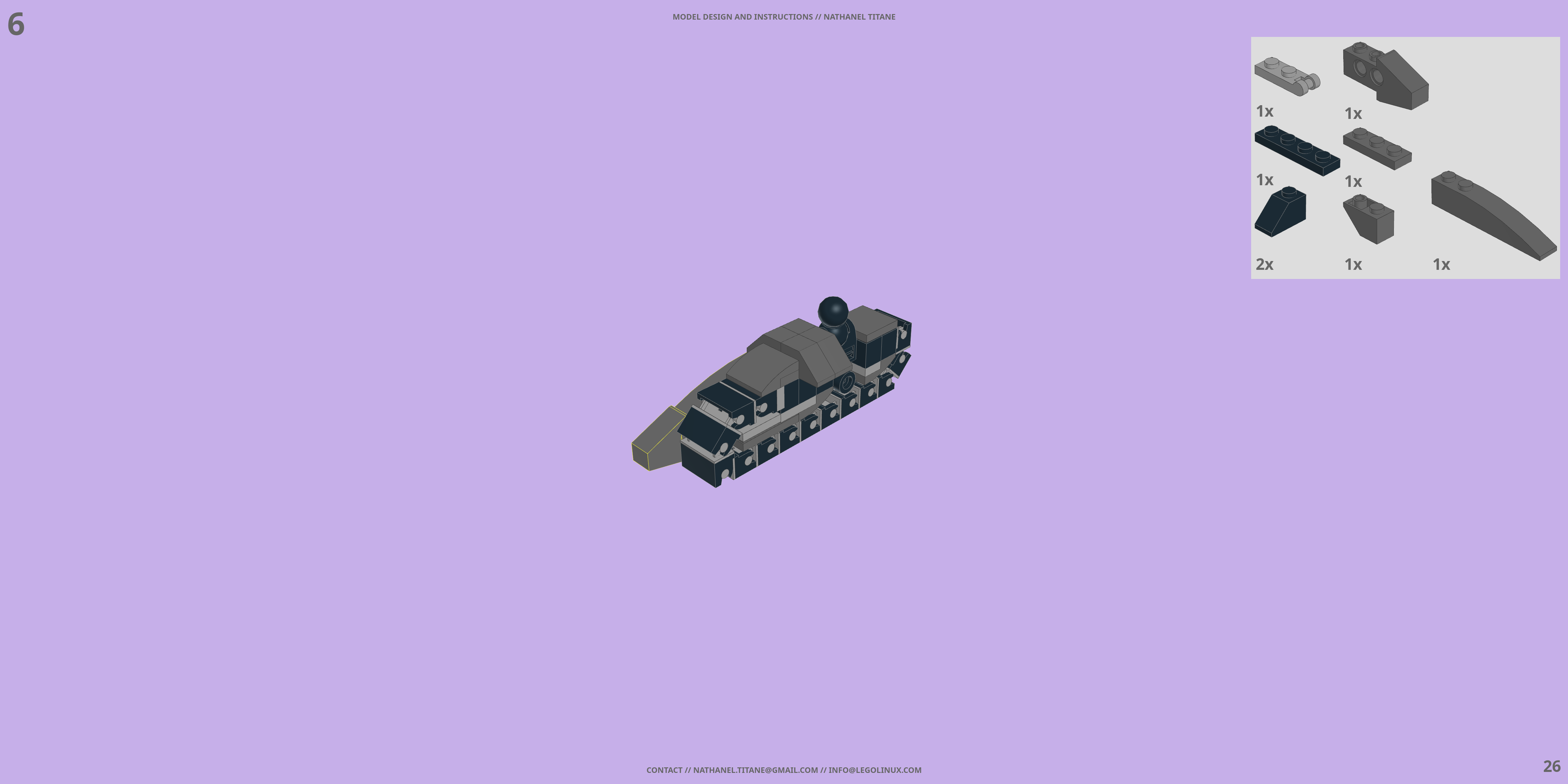 HACS-02HG-MPS GRIZZLY LEGO® MOC - Instruction Sample - Page 2