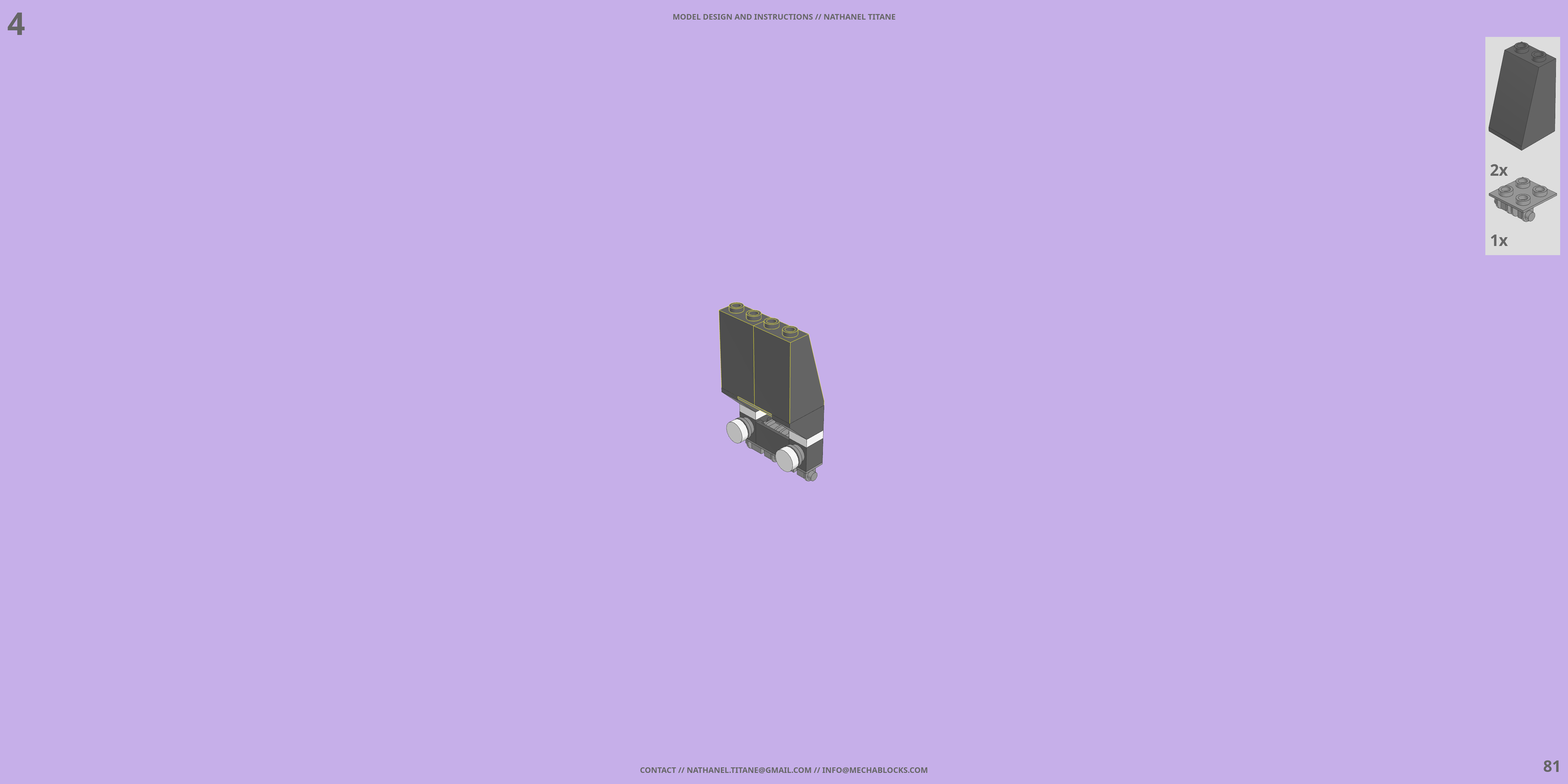 HACS-02HG-MPS GRIZZLY LEGO® MOC - Instruction Sample - Page 5