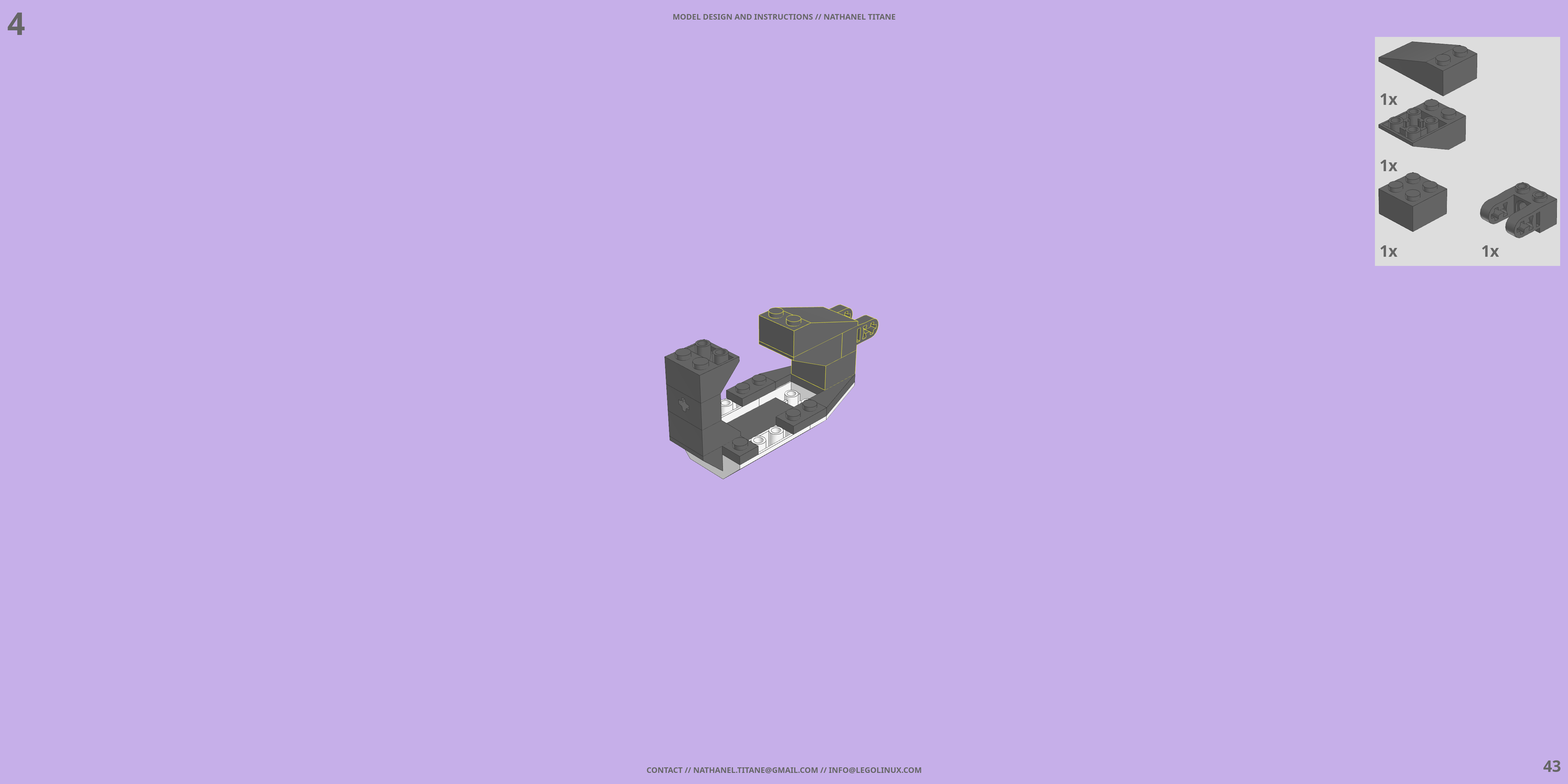AV-98 INGRAM LEGO® MOC - Instruction Sample - Page 2