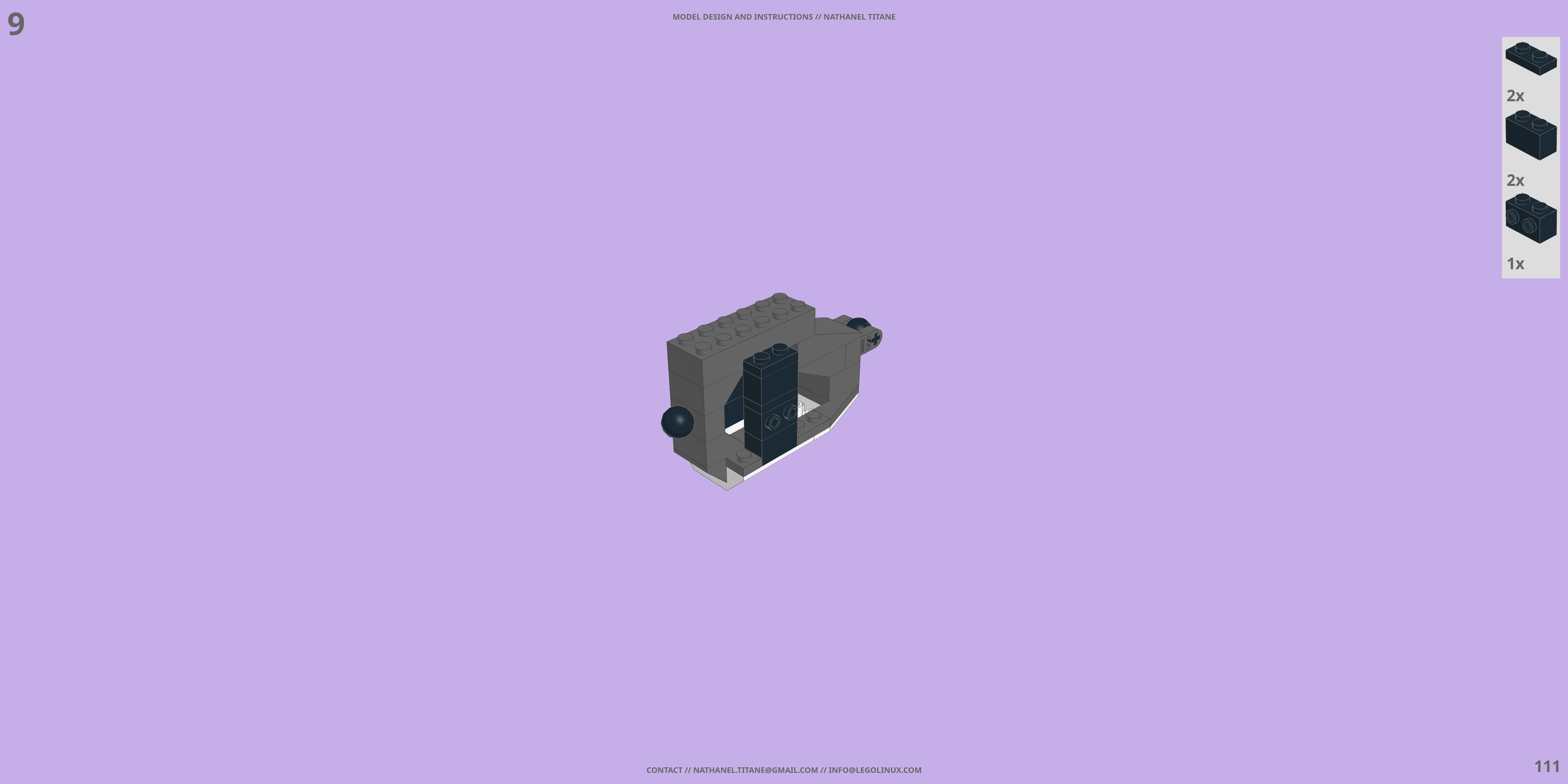 AV-98 INGRAM LEGO® MOC - Instruction Sample - Page 5