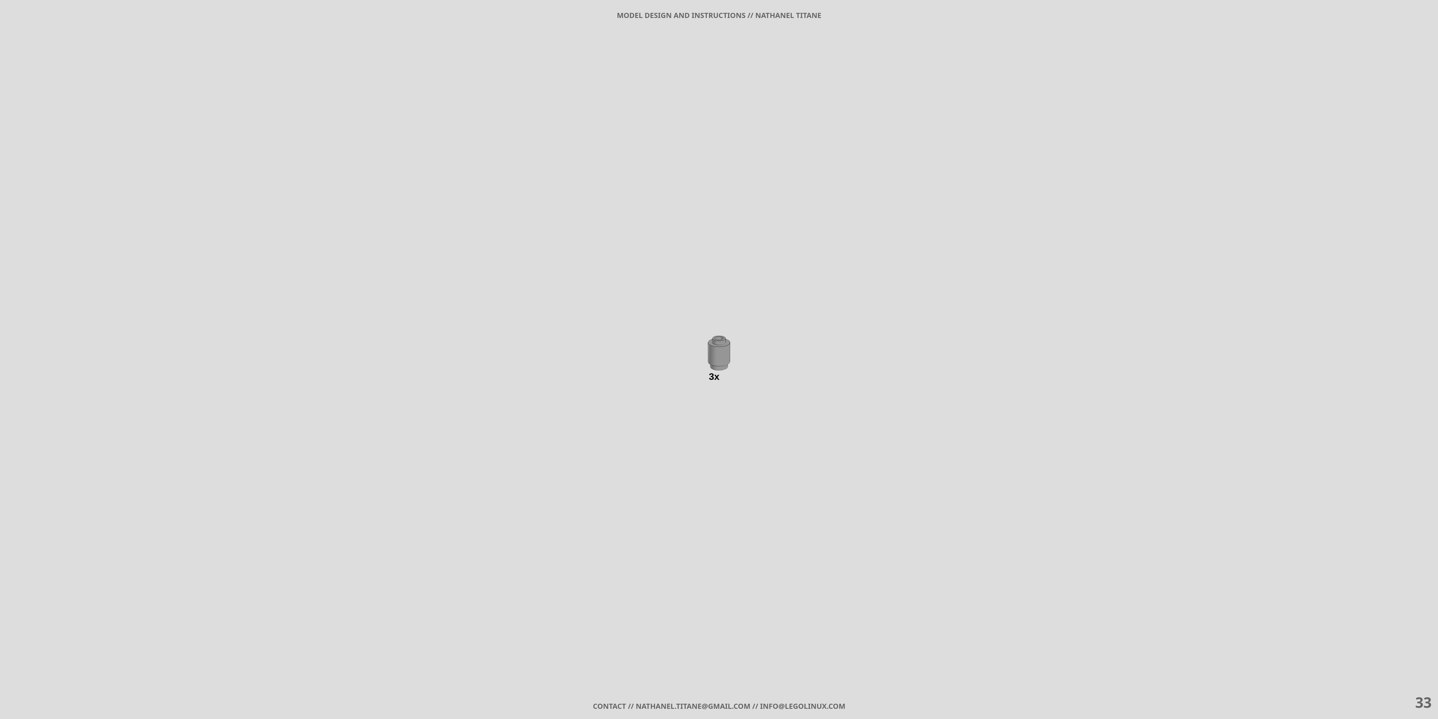 MM-01 BUZZ LEGO® MOC - Instruction Sample - Page 6