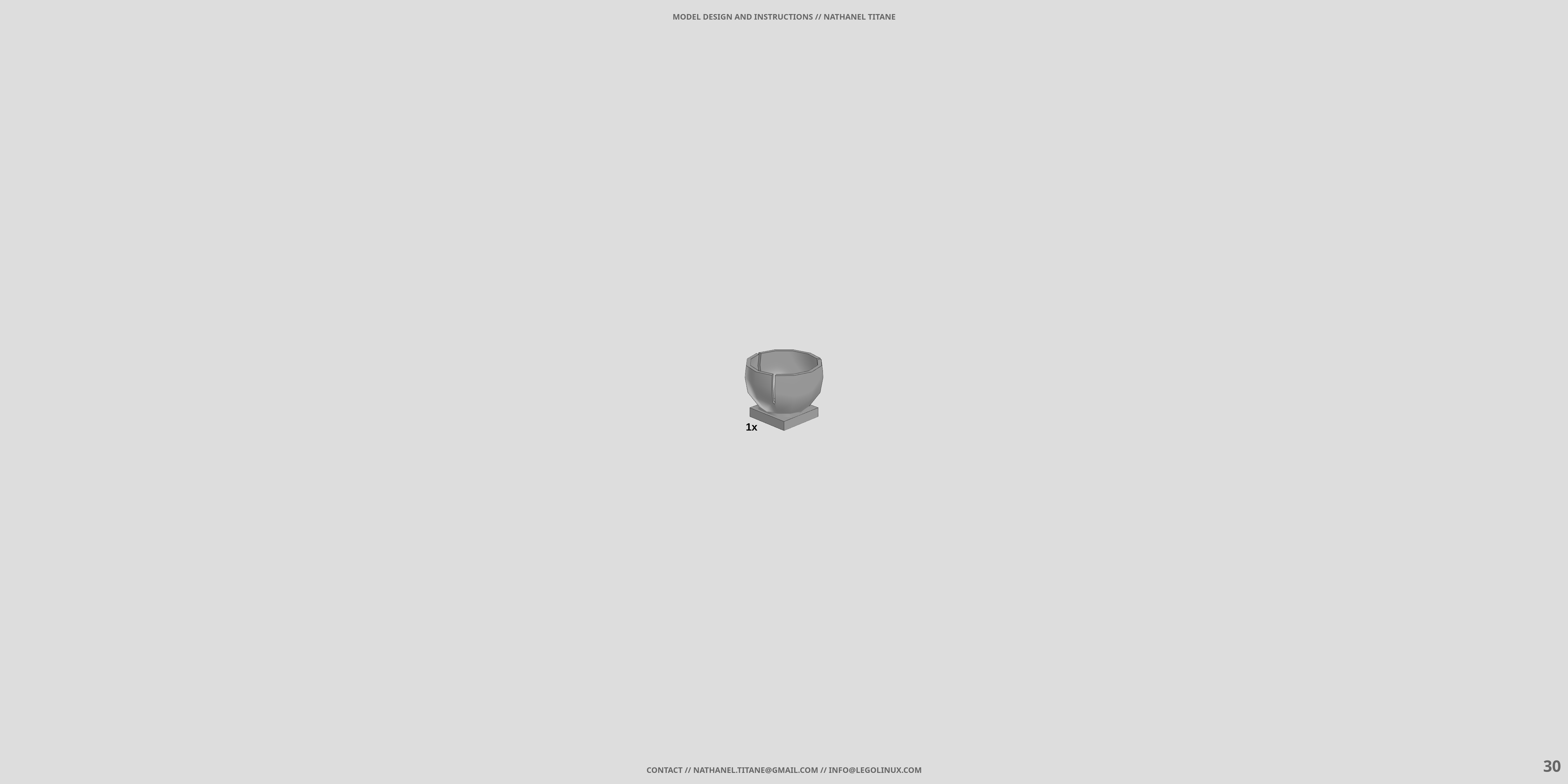 MM-02 GRUNT LEGO® MOC - Instruction Sample - Page 5