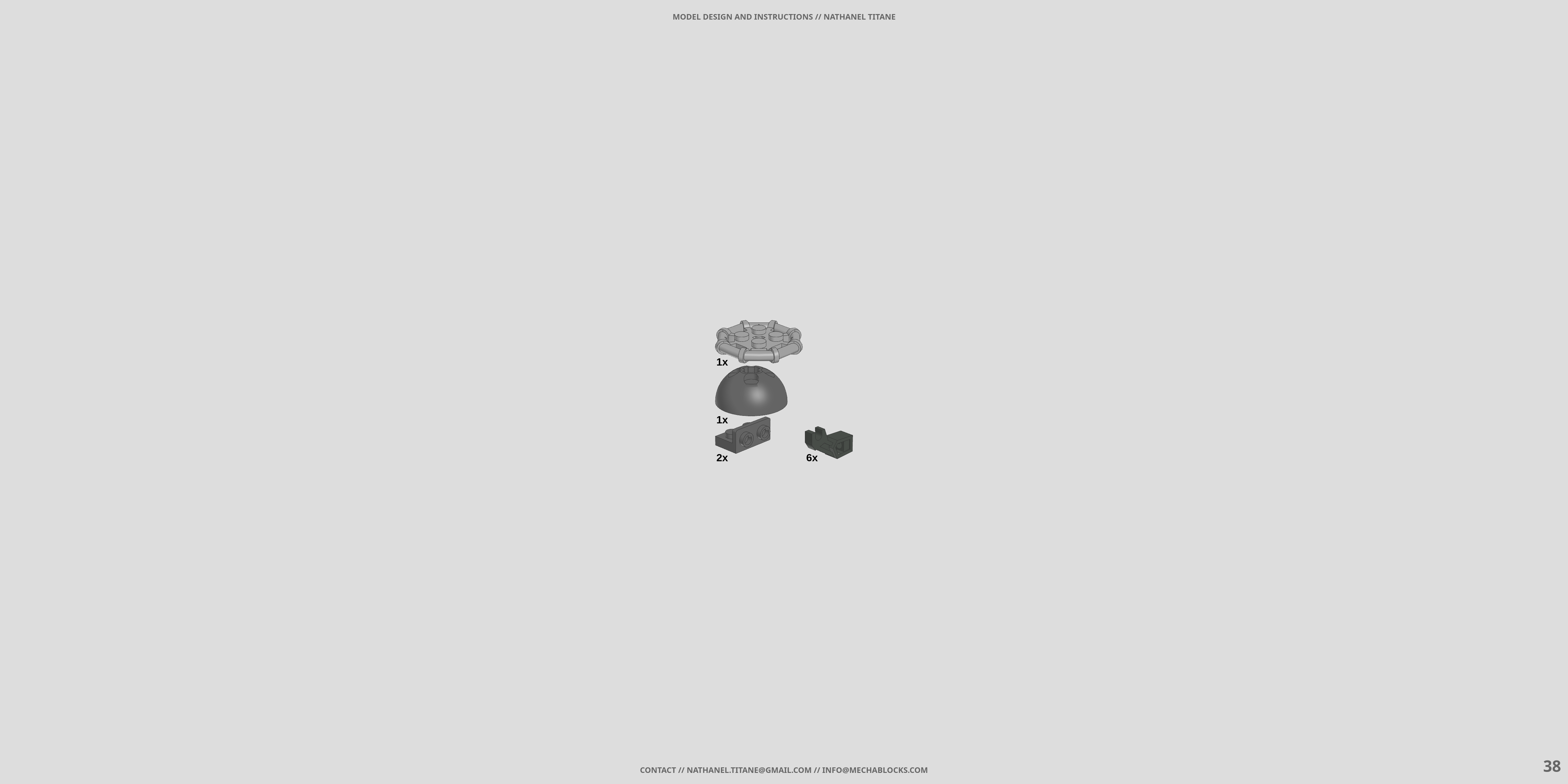 MM-02 GRUNT LEGO® MOC - Instruction Sample - Page 6
