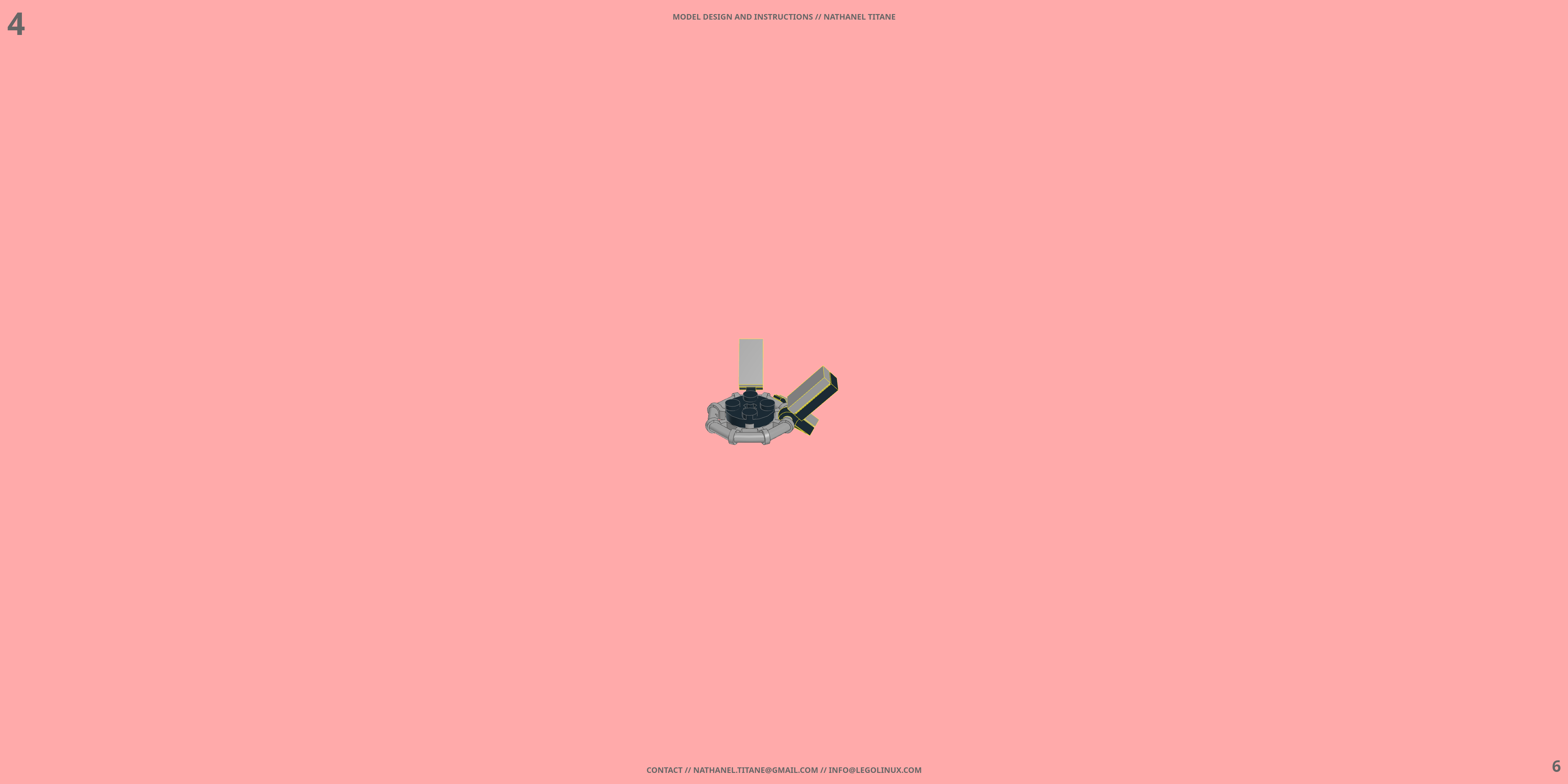 MM-03 BINOME LEGO® MOC - Instruction Sample - Page 3