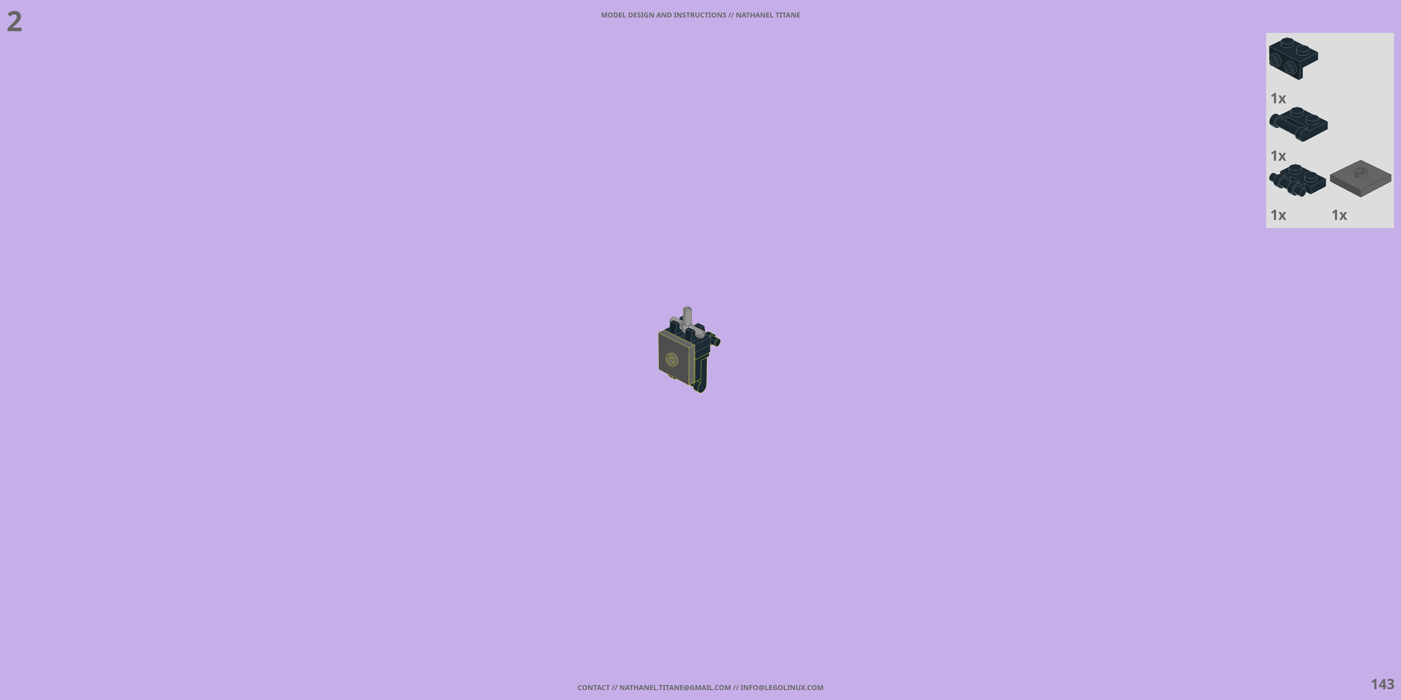 MCTN-01 VERMILLION LEGO® MOC - Instruction Sample - Page 6