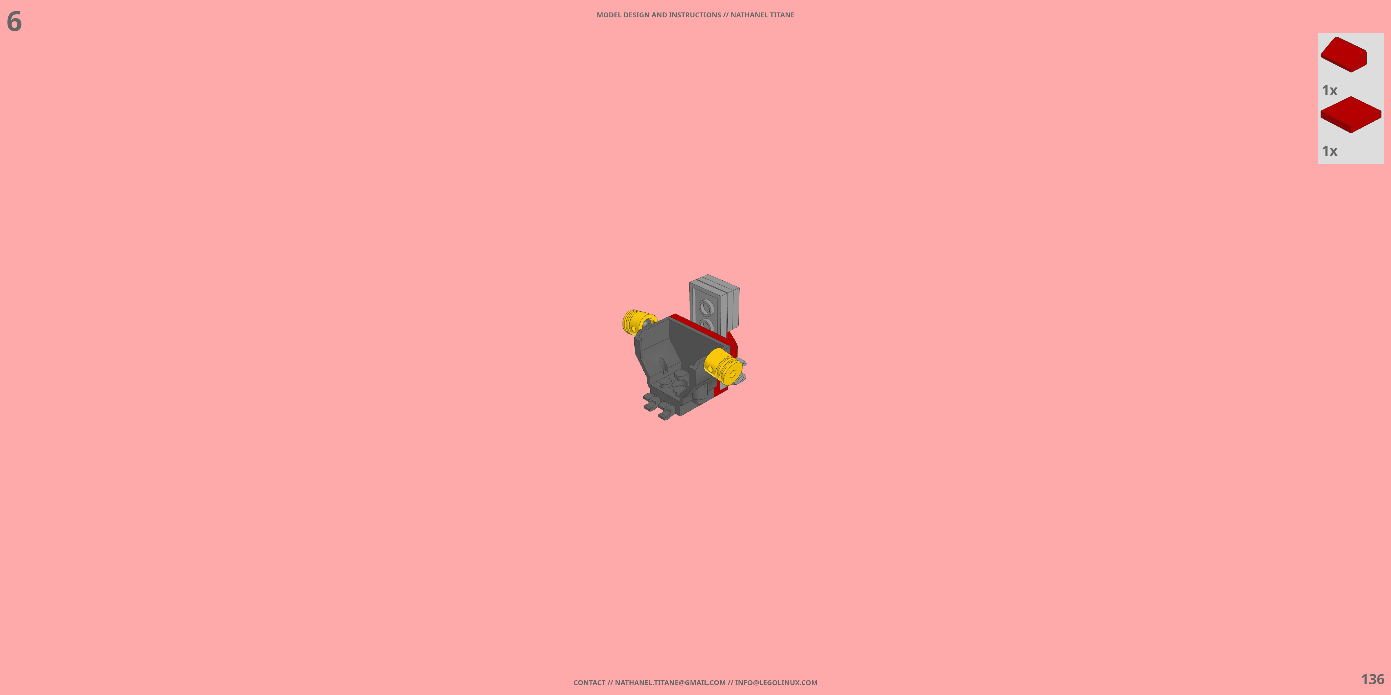 RGM-79 GM LEGO® MOC - Instruction Sample - Page 5