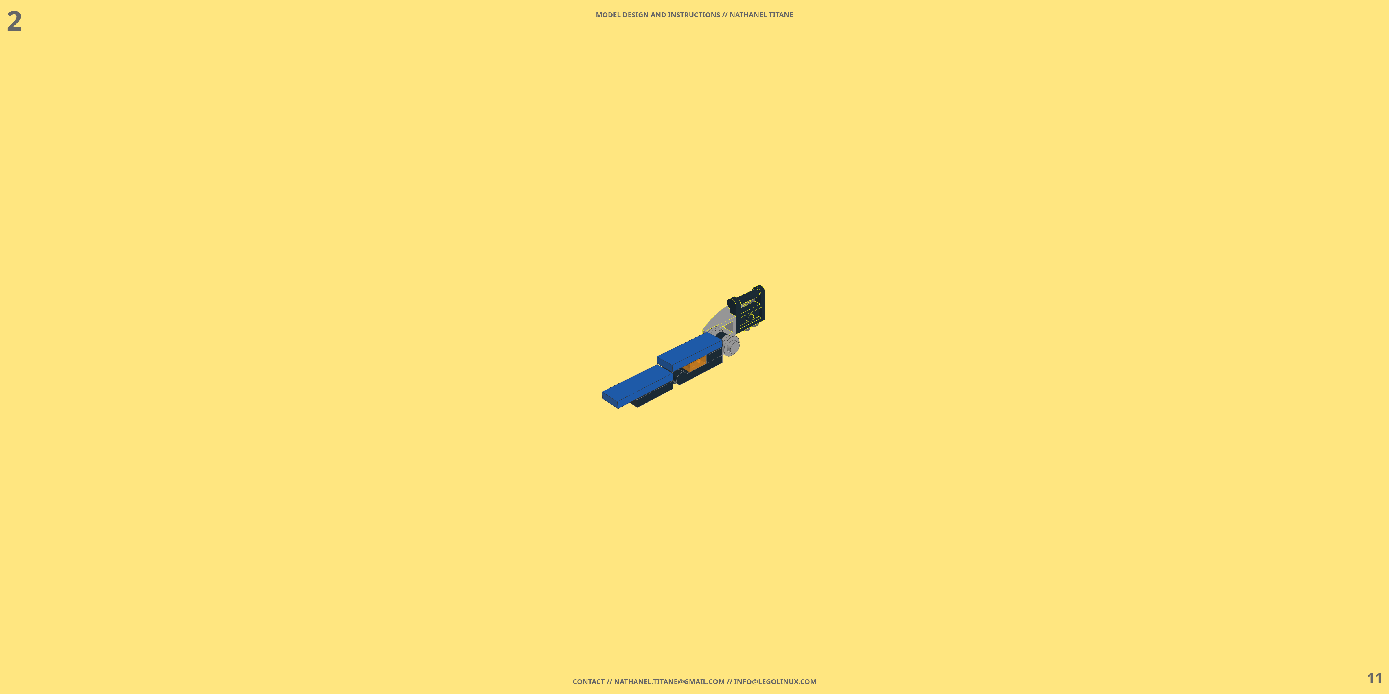 MVF-02R ORACLE // FIGHTER LEGO® MOC - Instruction Sample - Page 2