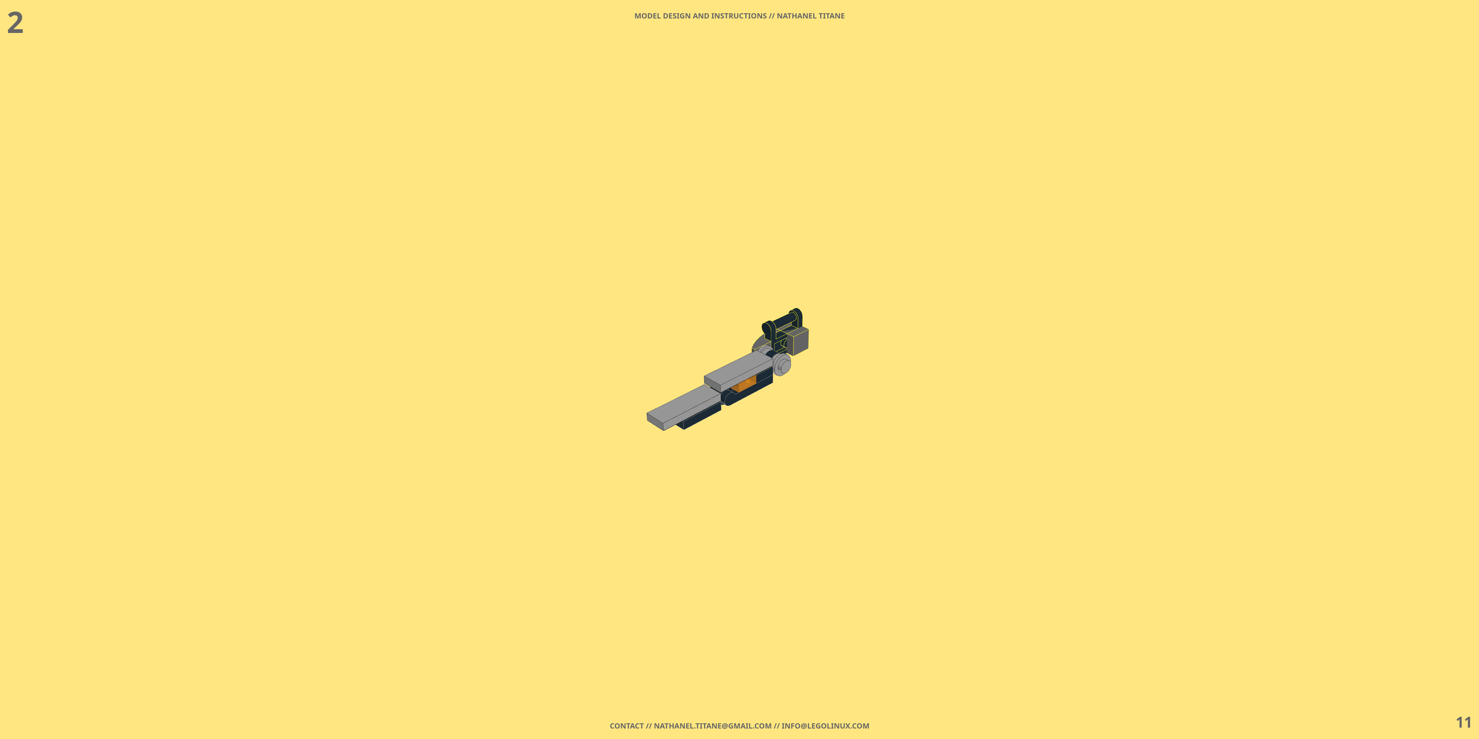 MVF-03P SIDEWINDER // FIGHTER LEGO® MOC - Instruction Sample - Page 2