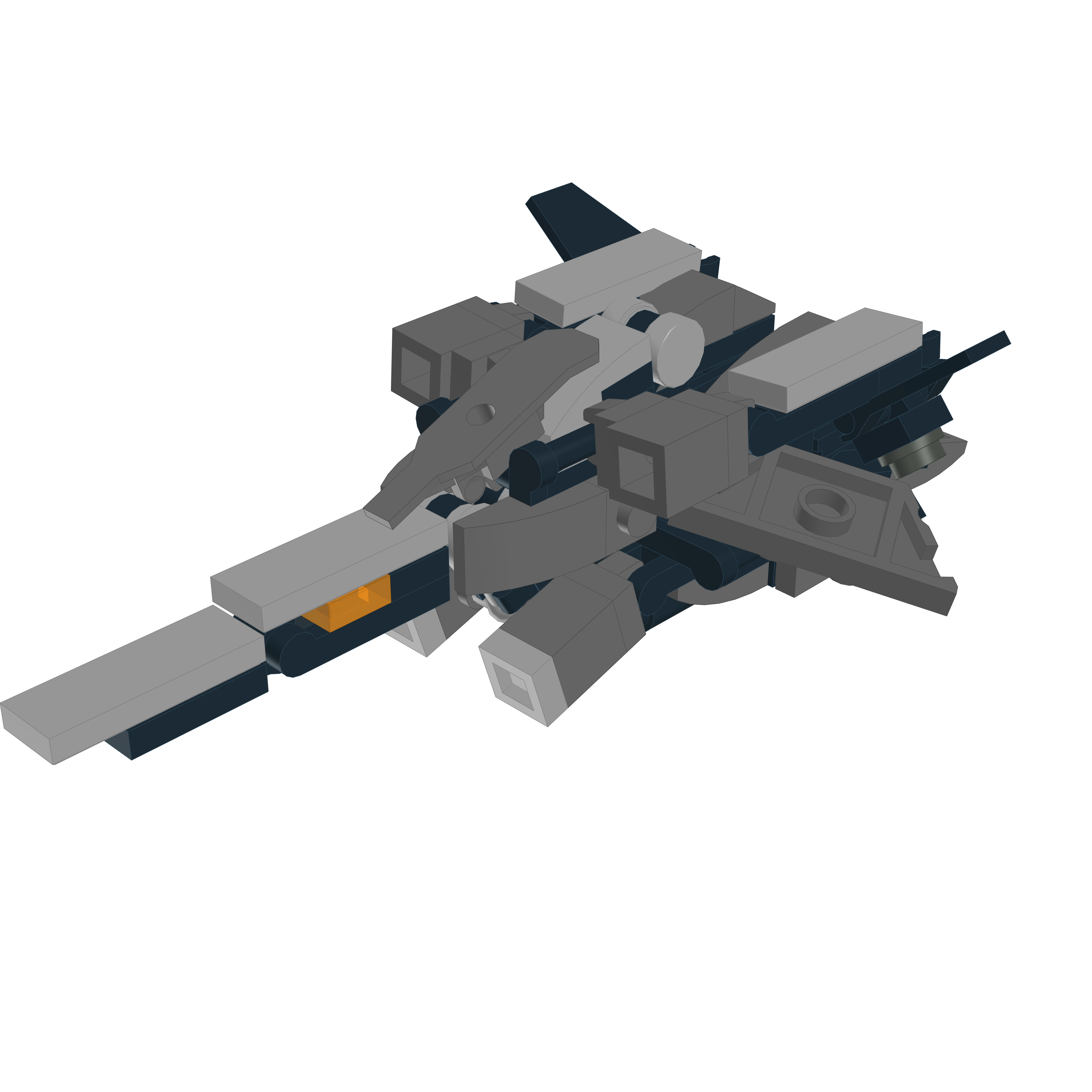 MVF-03P SIDEWINDER // BATTROID LEGO® MOC - FIGHTER