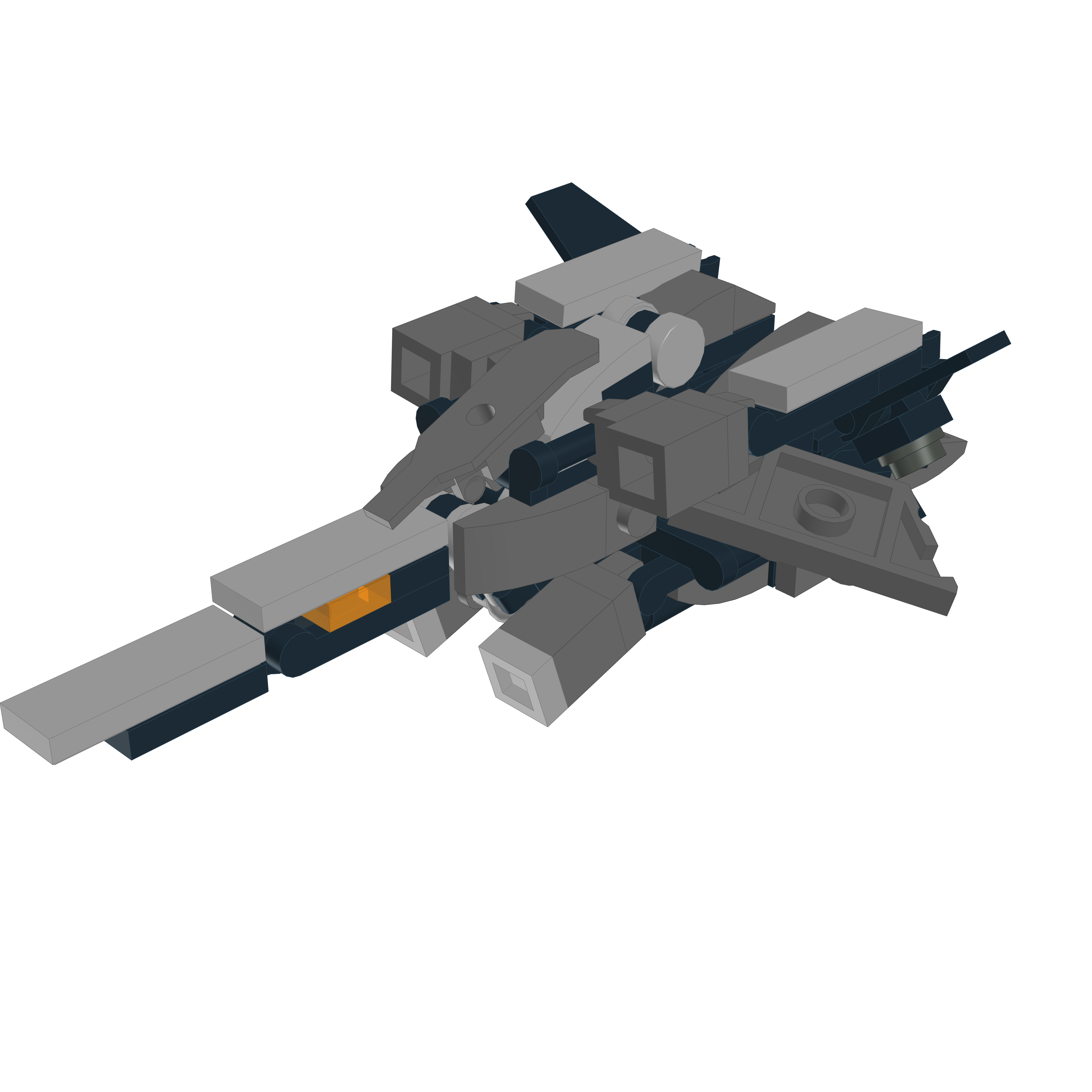 MVF-03P SIDEWINDER // GERWALK LEGO® MOC - FIGHTER