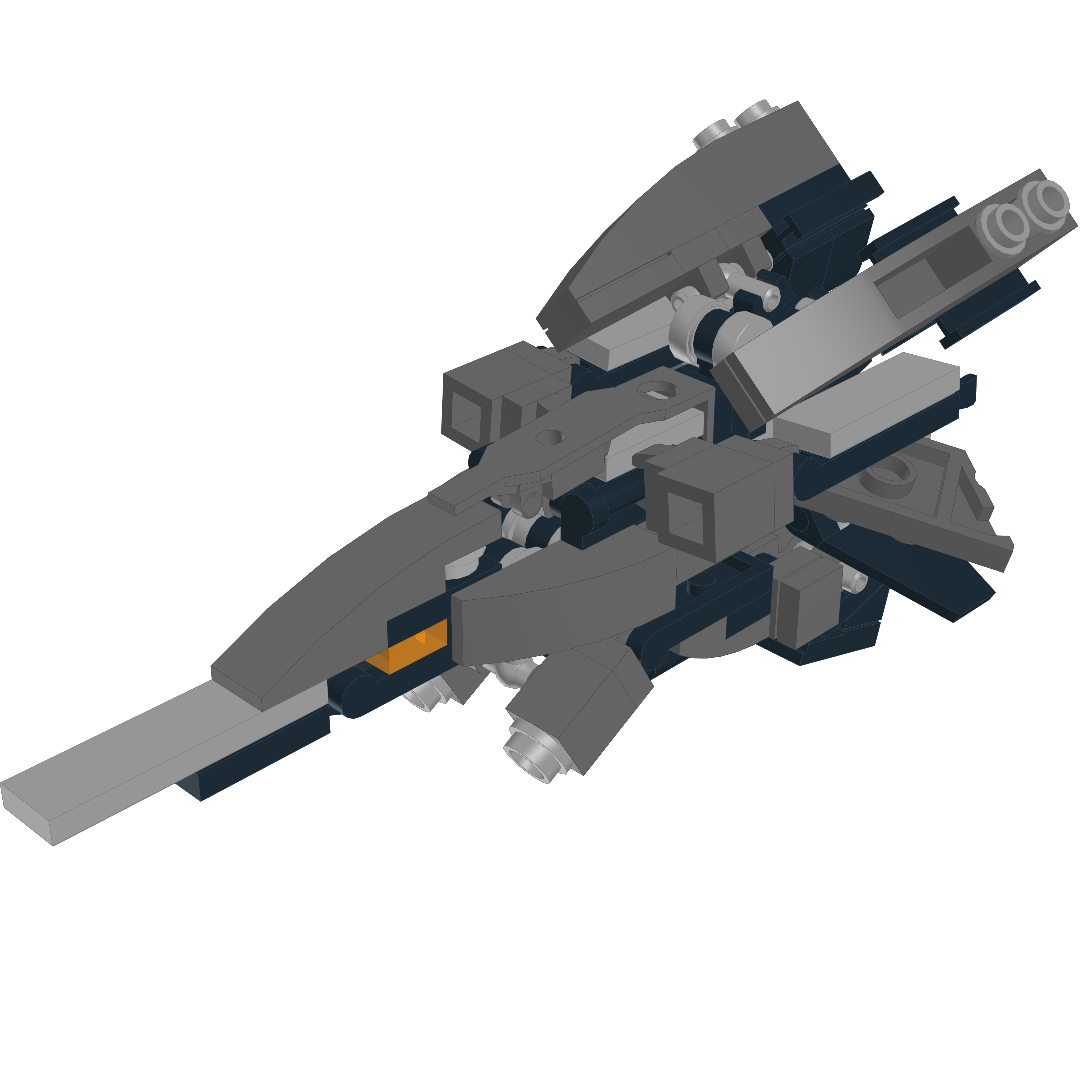 MVF-04H RUDRA // BATTROID LEGO® MOC - FIGHTER