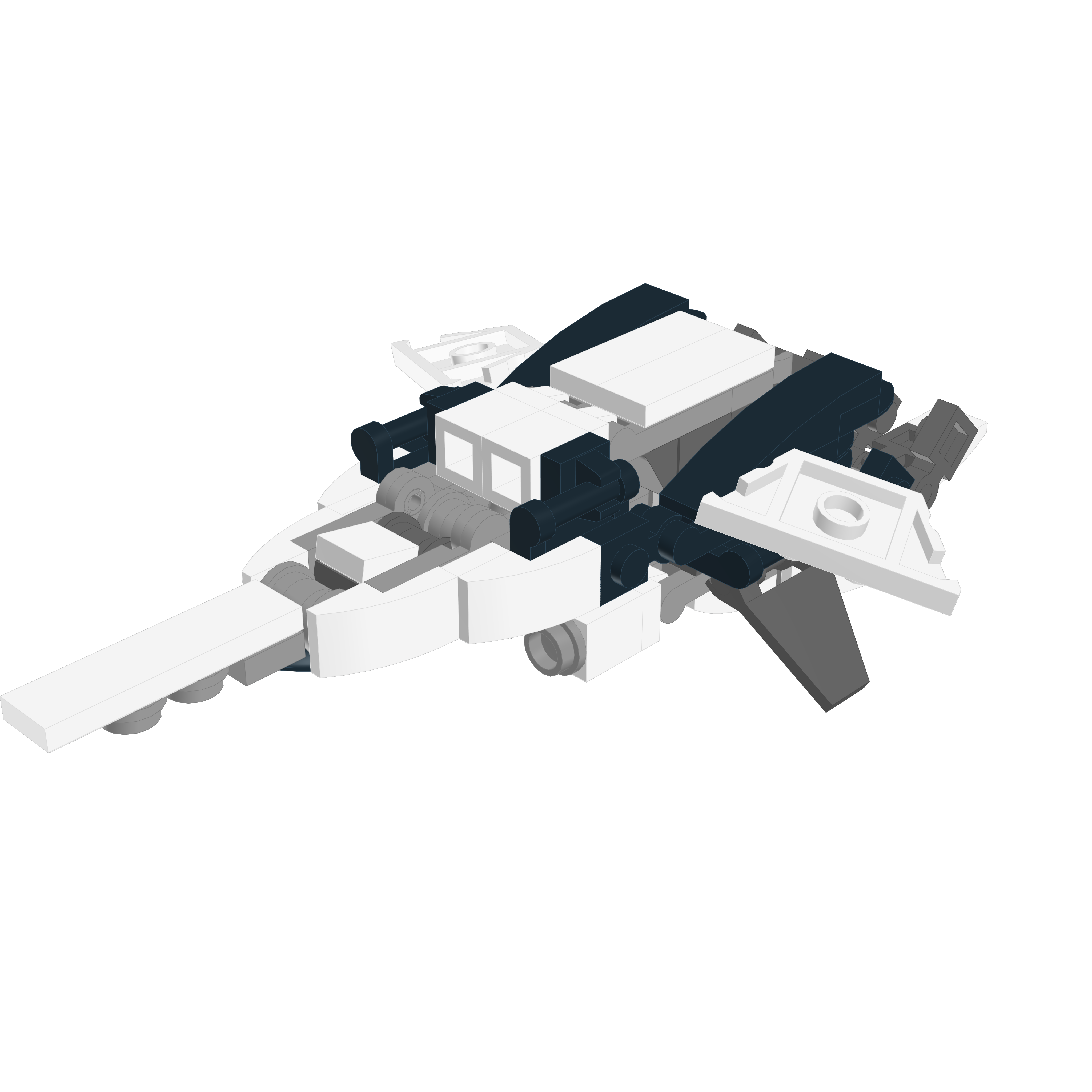 MVF-25 KUSANAGI // BATTROID LEGO® MOC - FIGHTER
