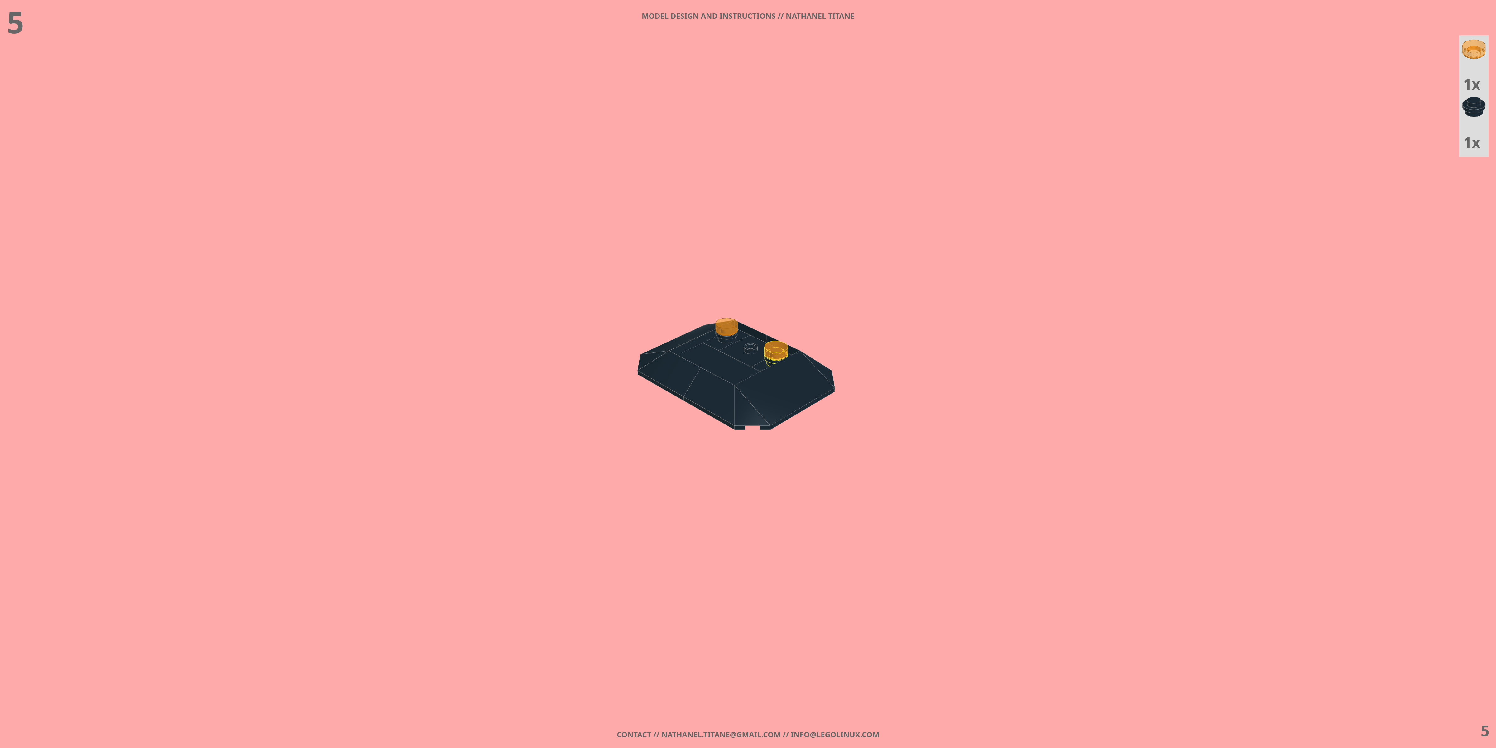 MVF STAND LEGO® MOC - Instruction Sample - Page 2