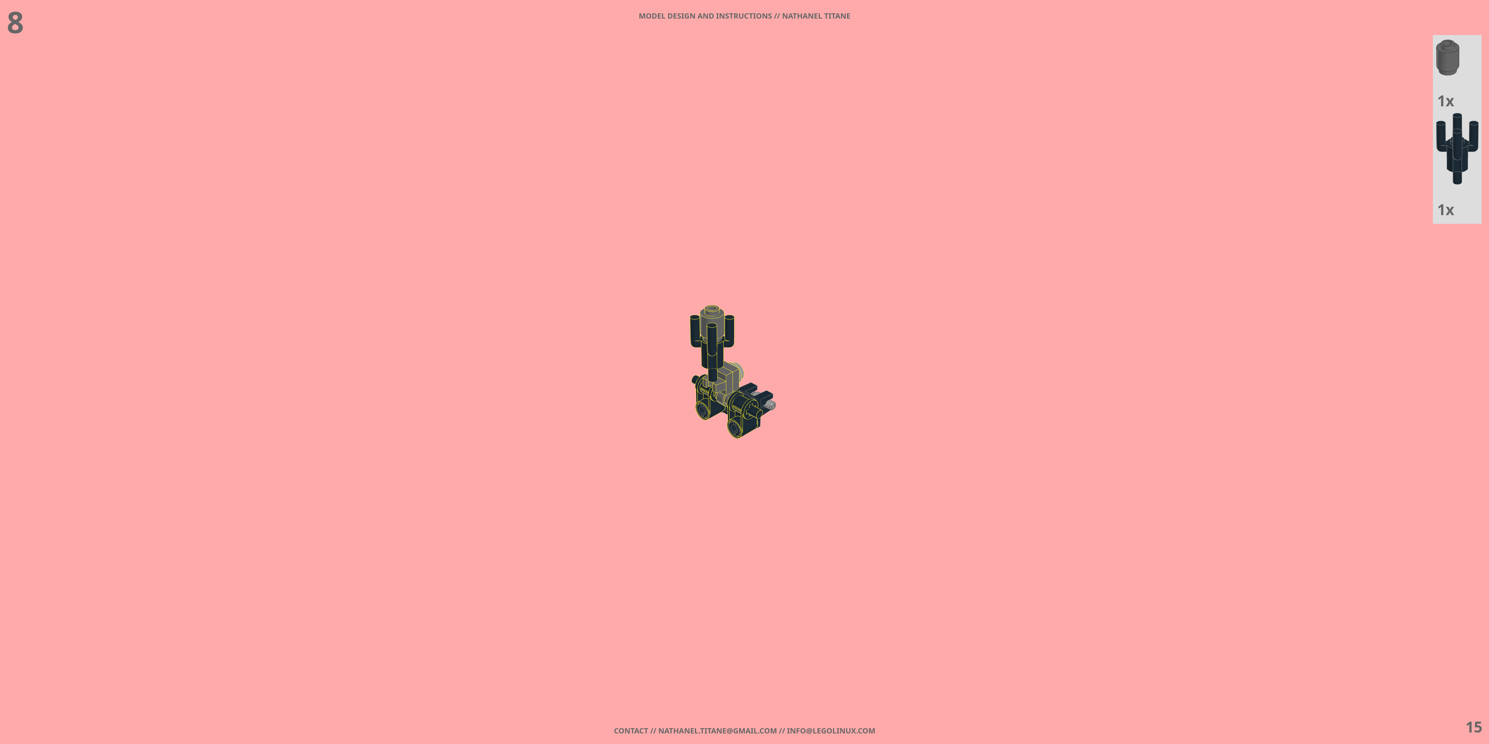 MVF STAND LEGO® MOC - Instruction Sample - Page 5