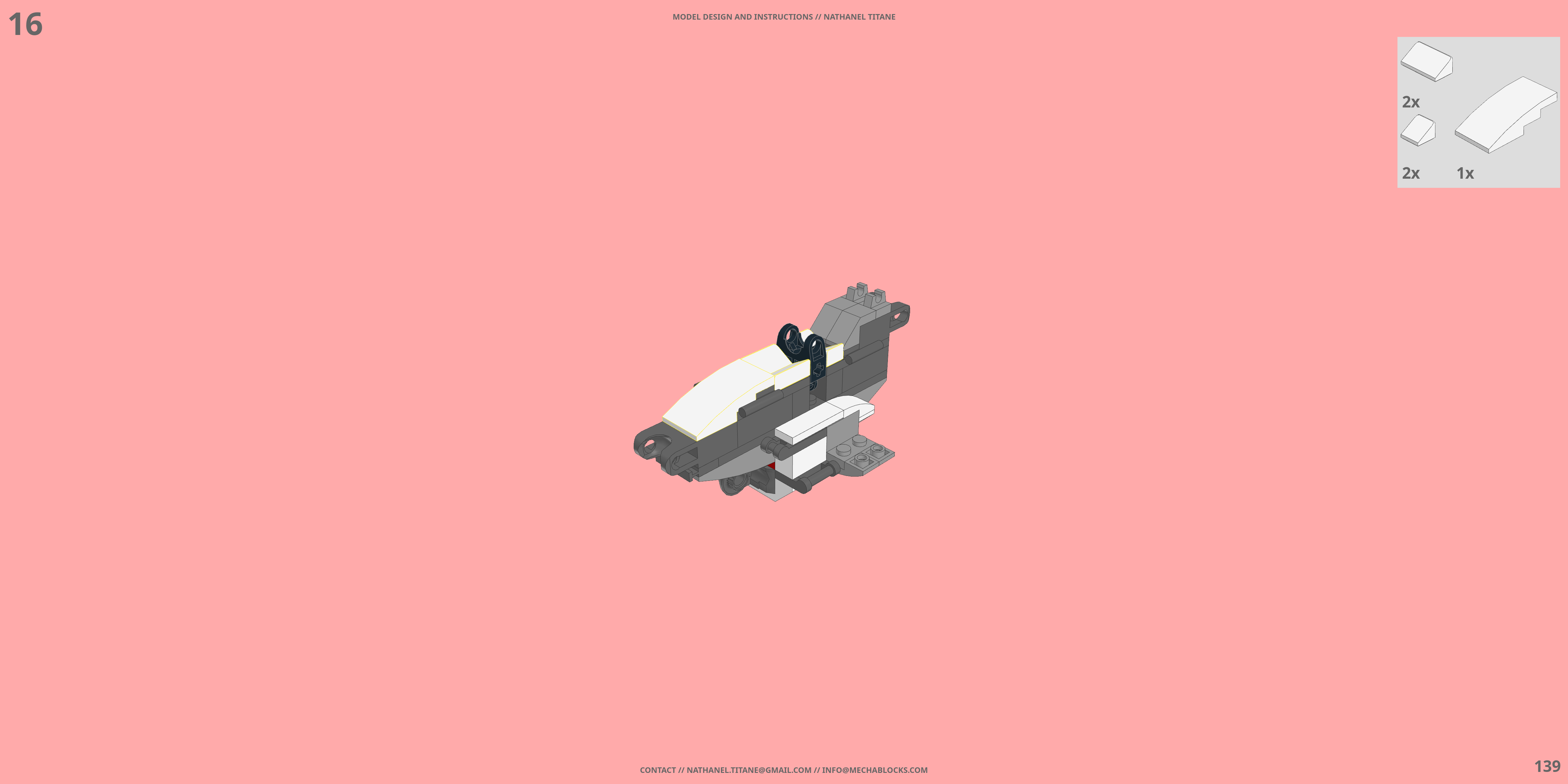 DCT-007 ENDYMION LEGO® MOC - Instruction Sample - Page 5