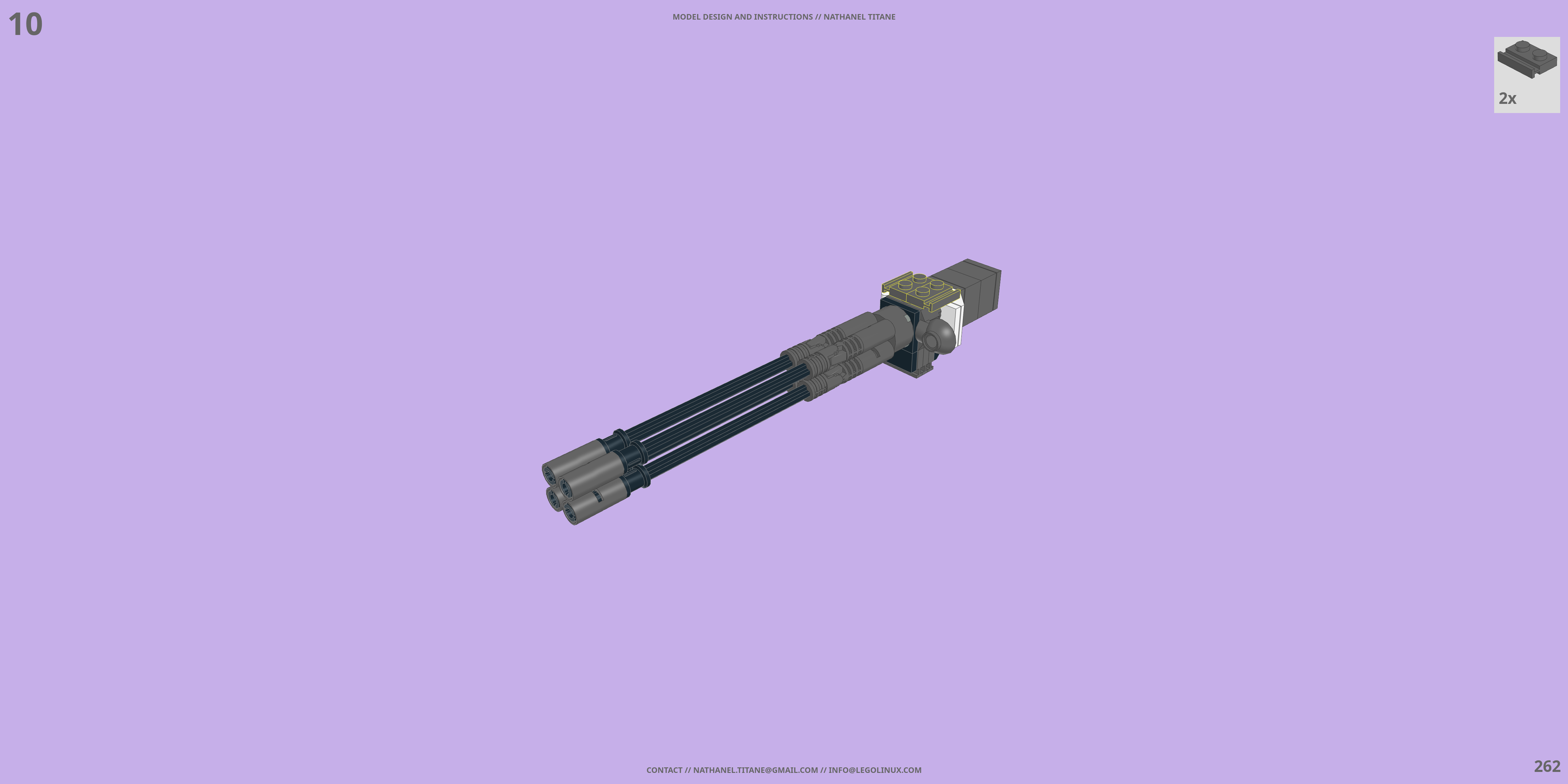 DCT-007 ENDYMION LEGO® MOC - Instruction Sample - Page 6