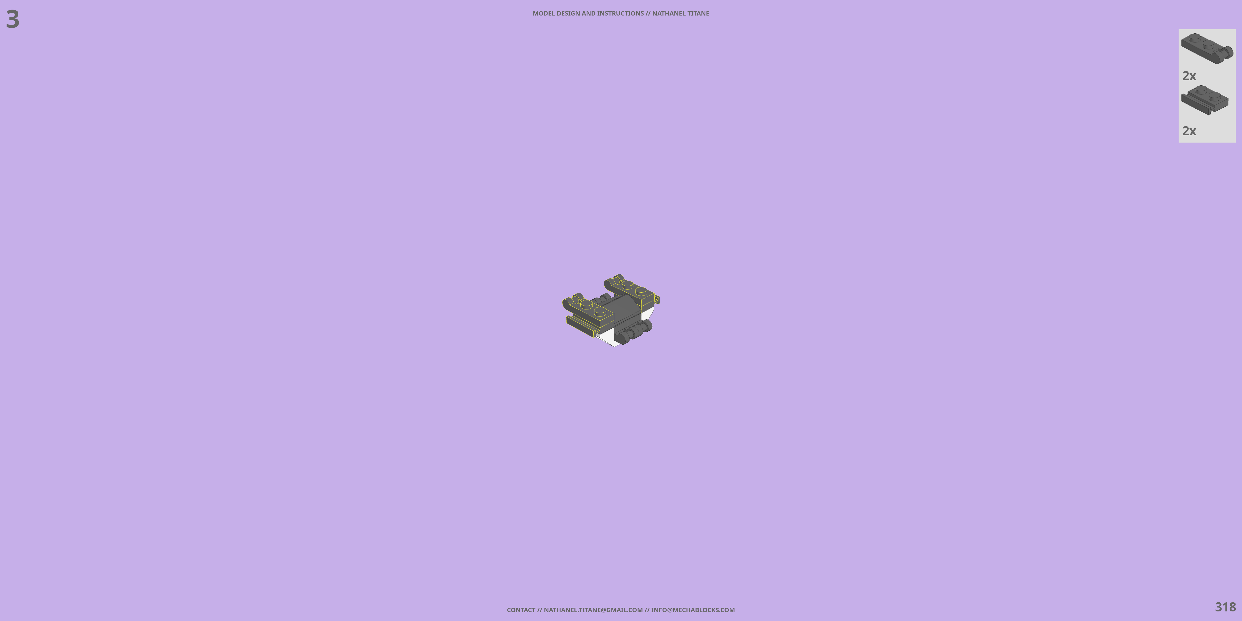 GAT-X102 DUEL LEGO® MOC - Instruction Sample - Page 6
